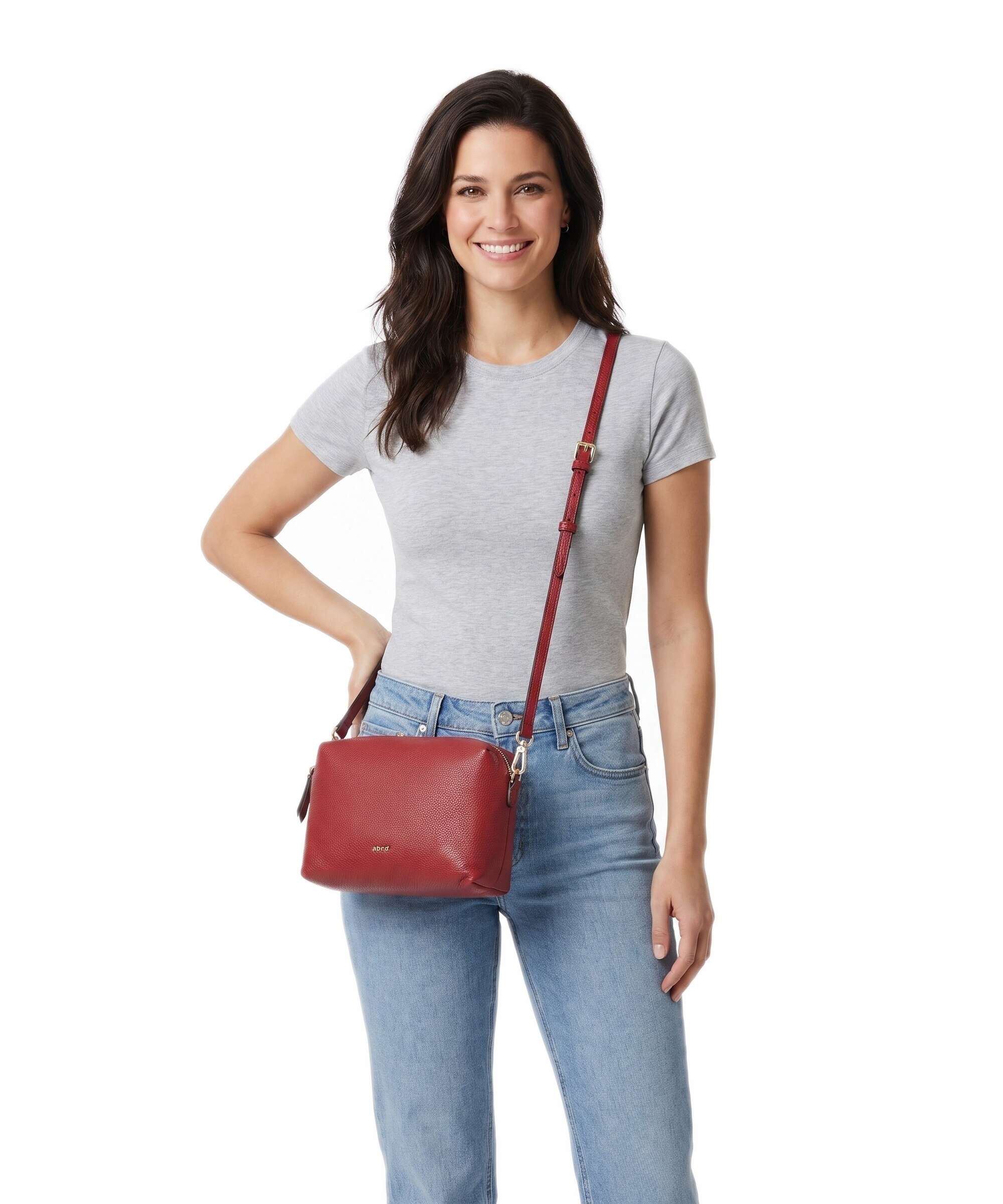 Abro Agave Kaia Torba przez ramię ruby - Image 3