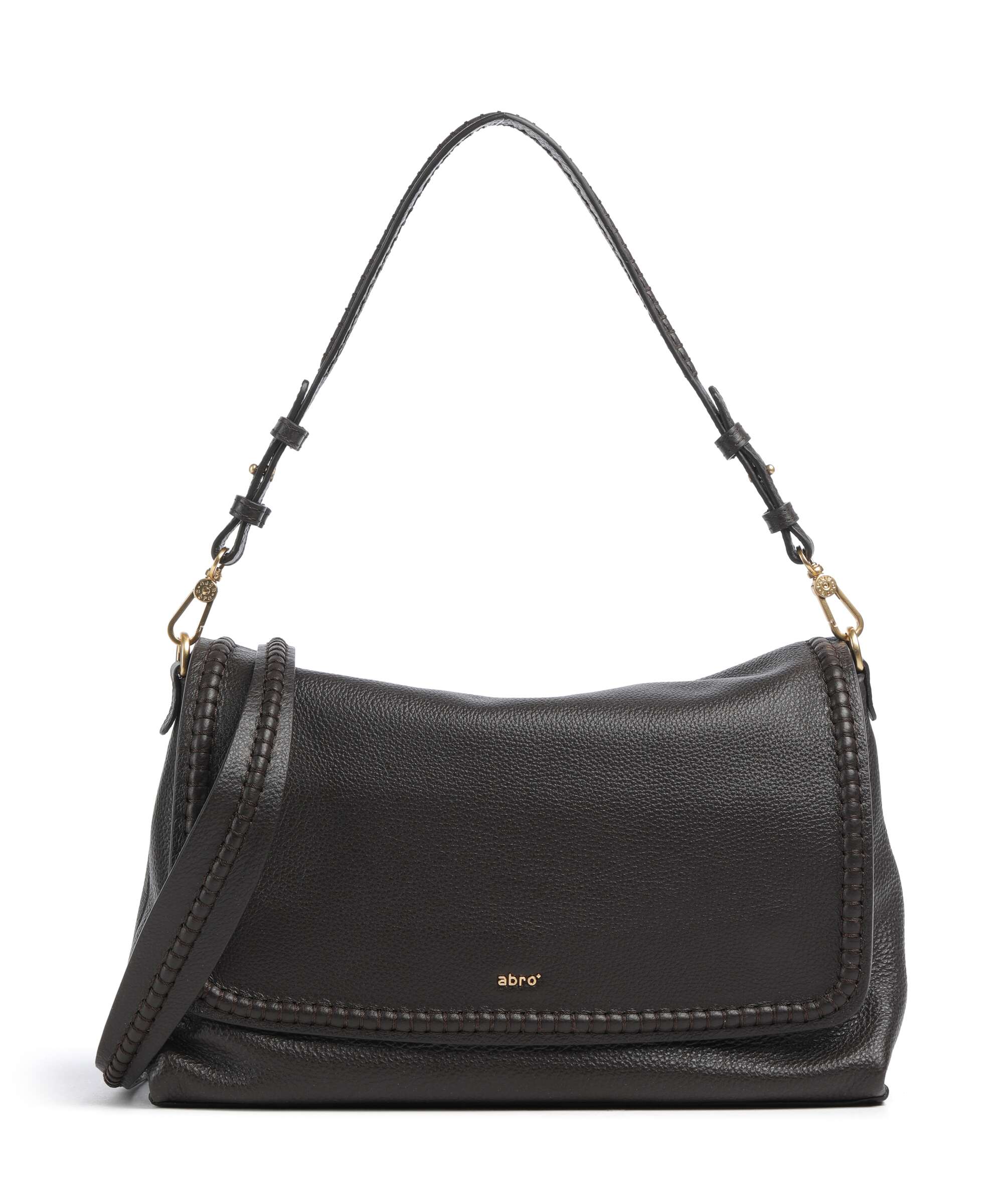 Abro Agave Signature Big Torba na ramię dark brown