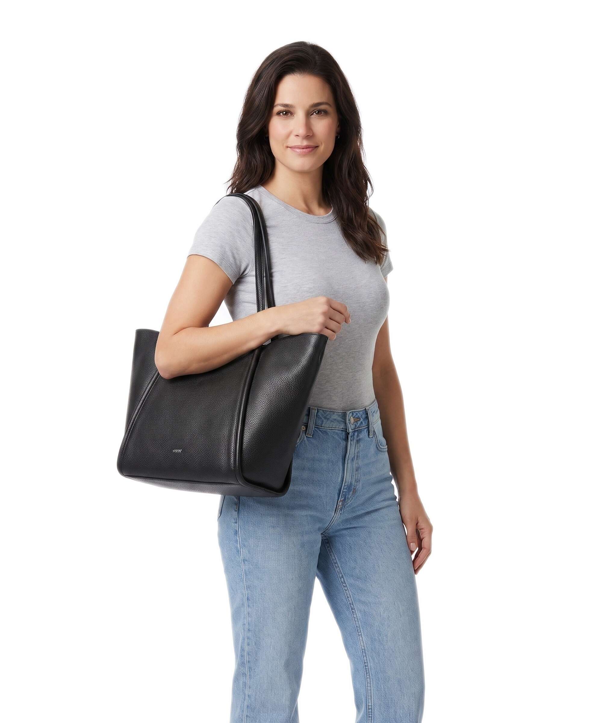 Abro Agave Willow Small Torba na zakupy black/nickel - Image 3