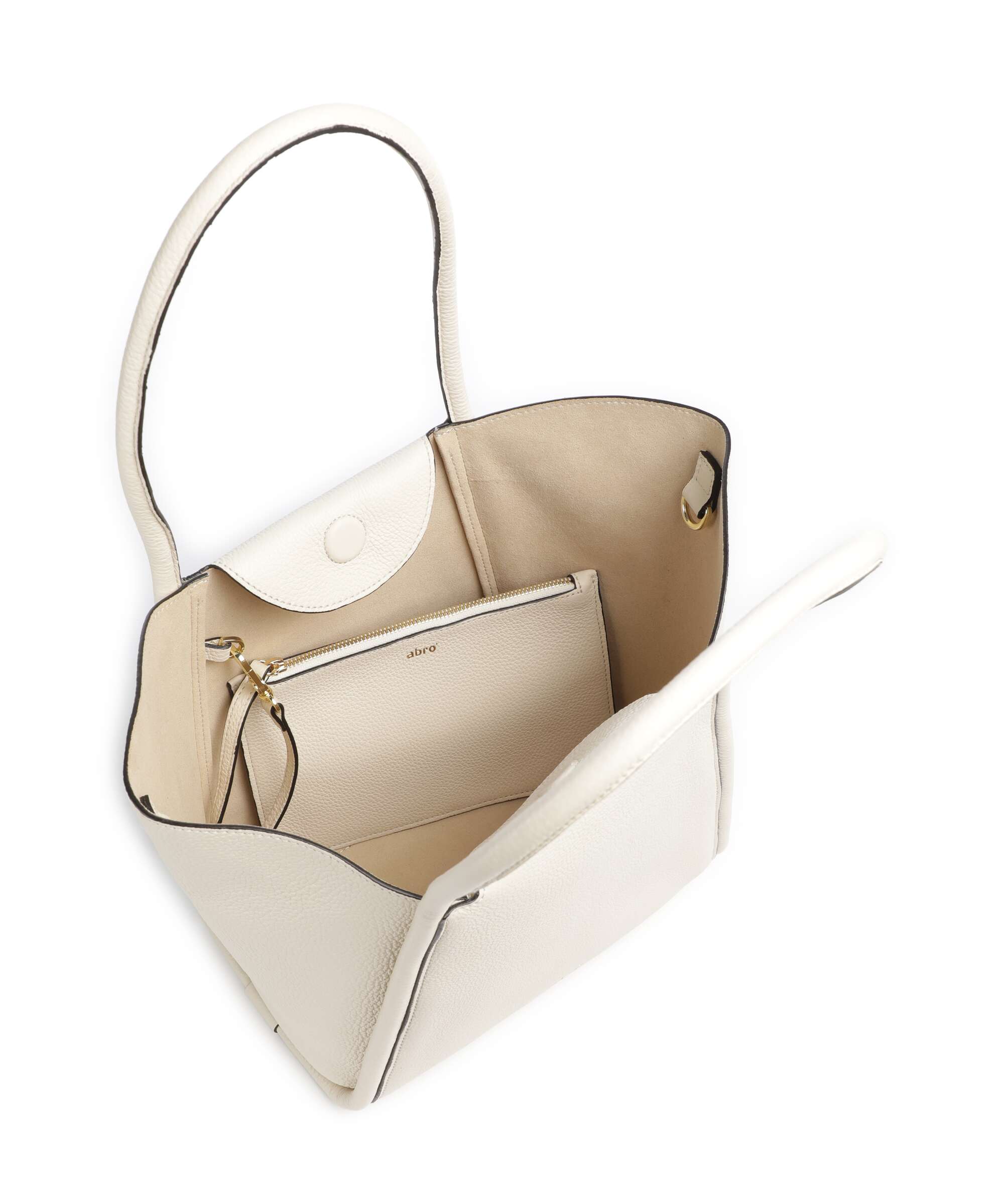 Abro Agave Willow Small Torba na zakupy beige - Image 6