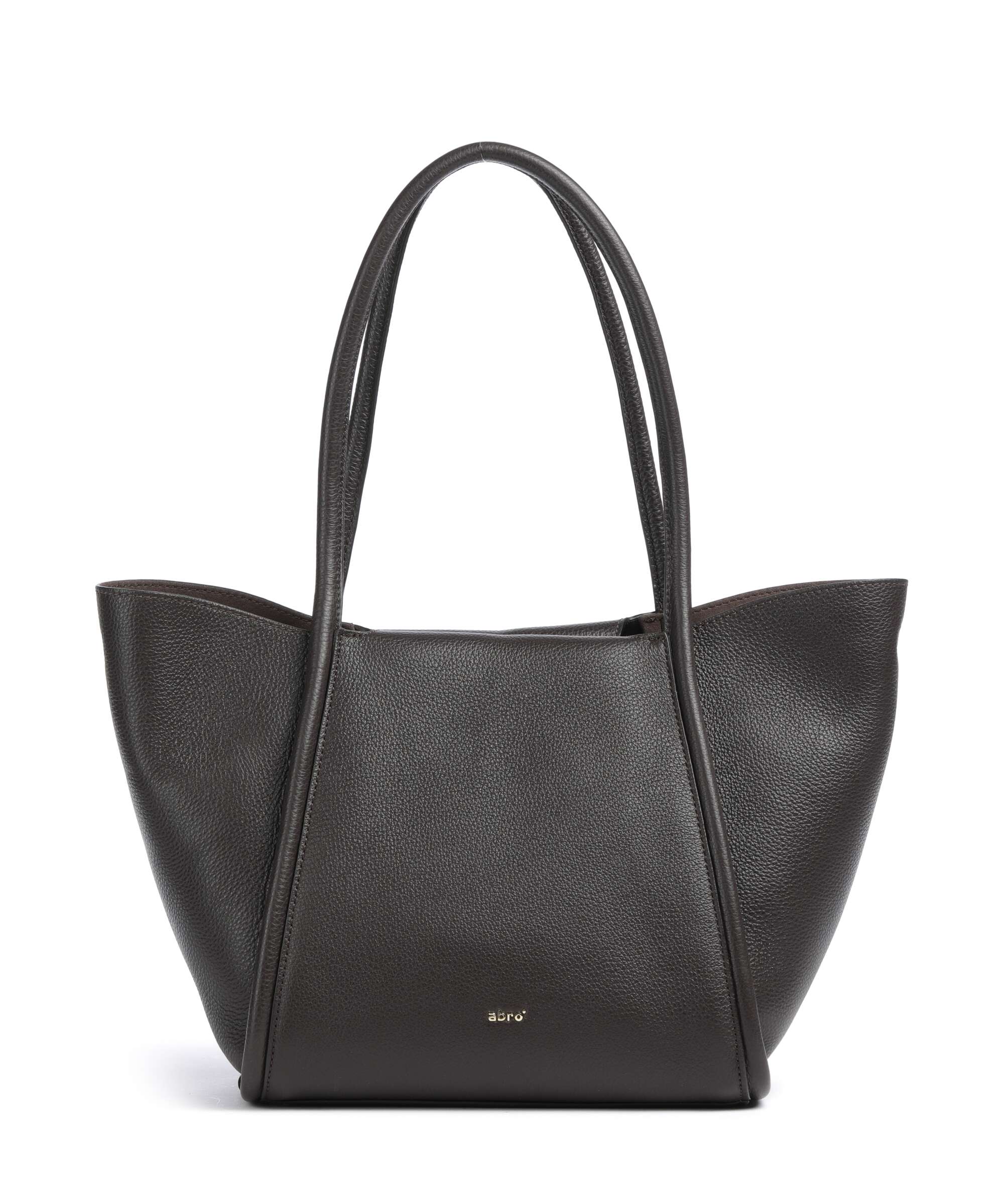 Abro Agave Willow Small Torba na zakupy dark brown