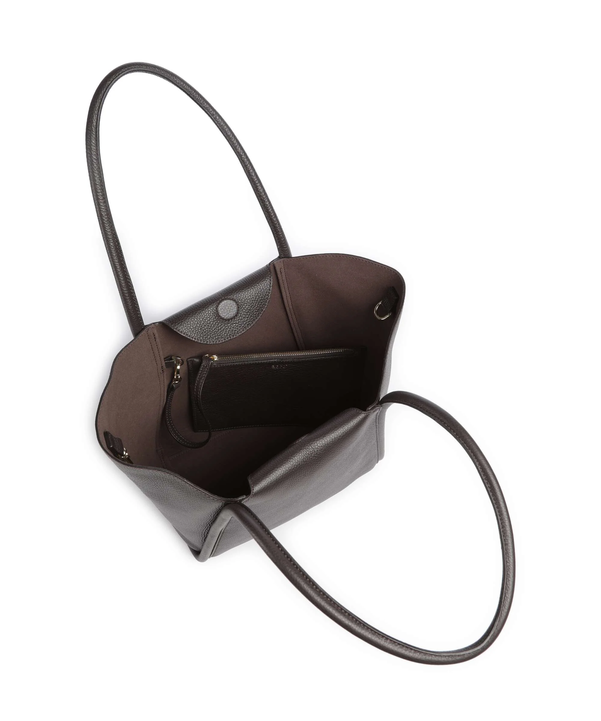 Abro Agave Willow Small Torba na zakupy dark brown - Image 6
