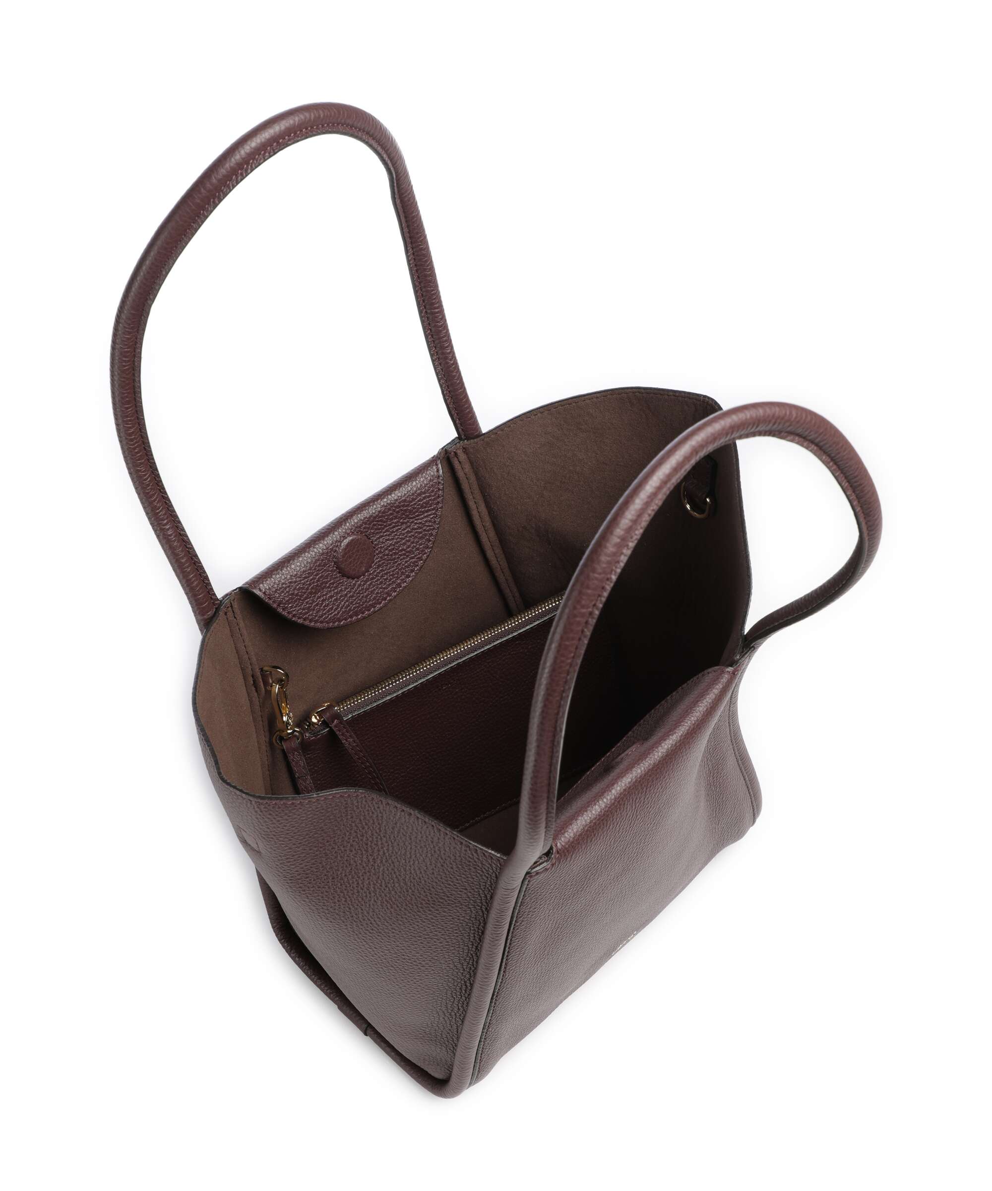 Abro Agave Willow Small Torba na zakupy burgundy - Image 6