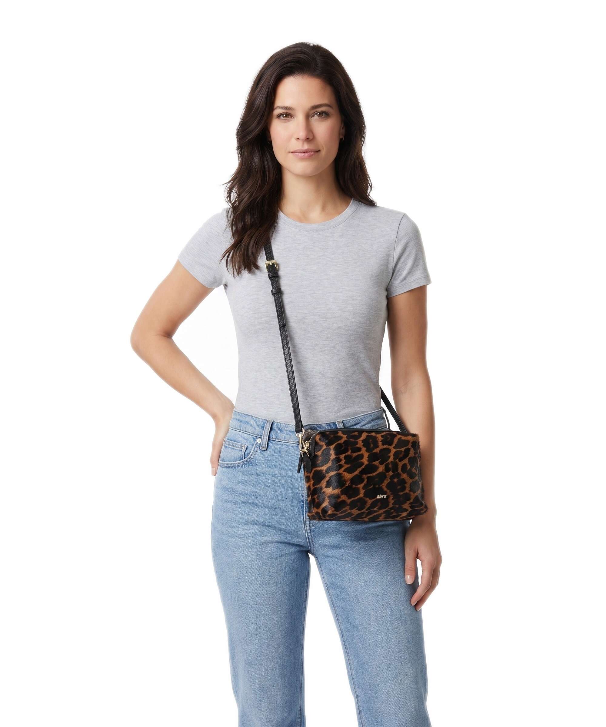 Abro Animal Printed Kaia Torba przez ramię leo - Image 3