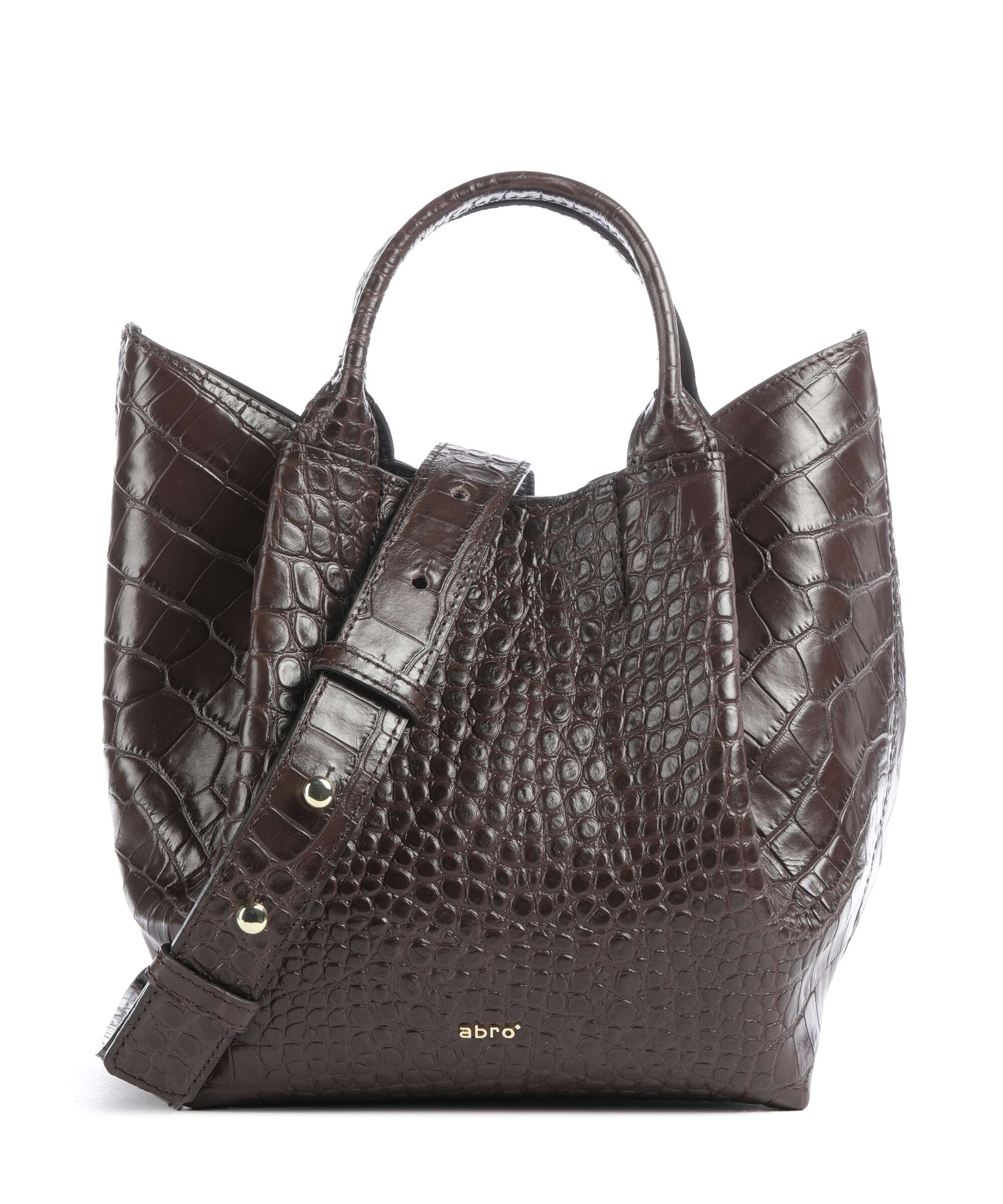 Abro Cocco Mondial Essential Small Torebka dark brown