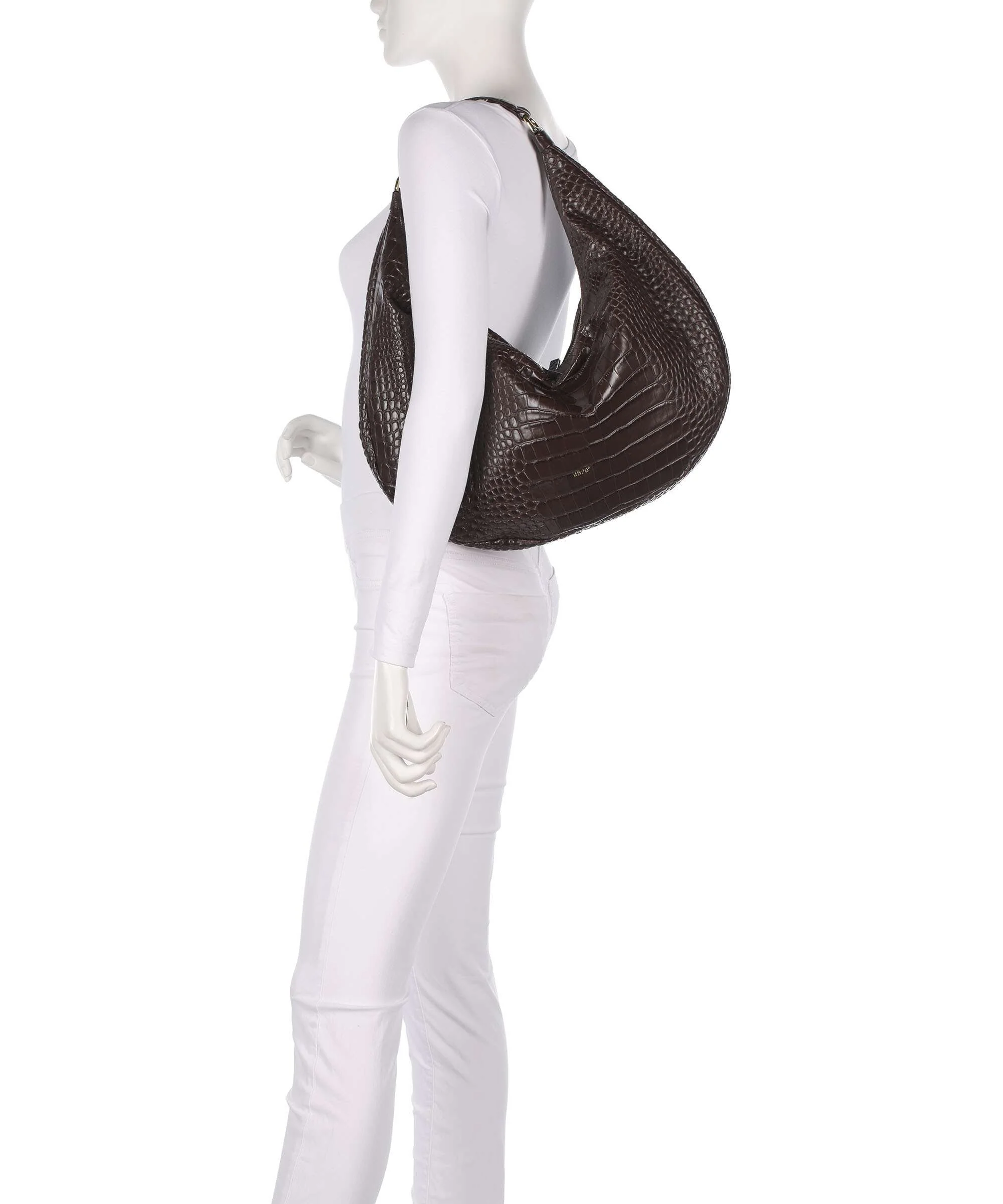 Abro Cocco Mondial Nana Big Torebka worek dark brown - Image 3
