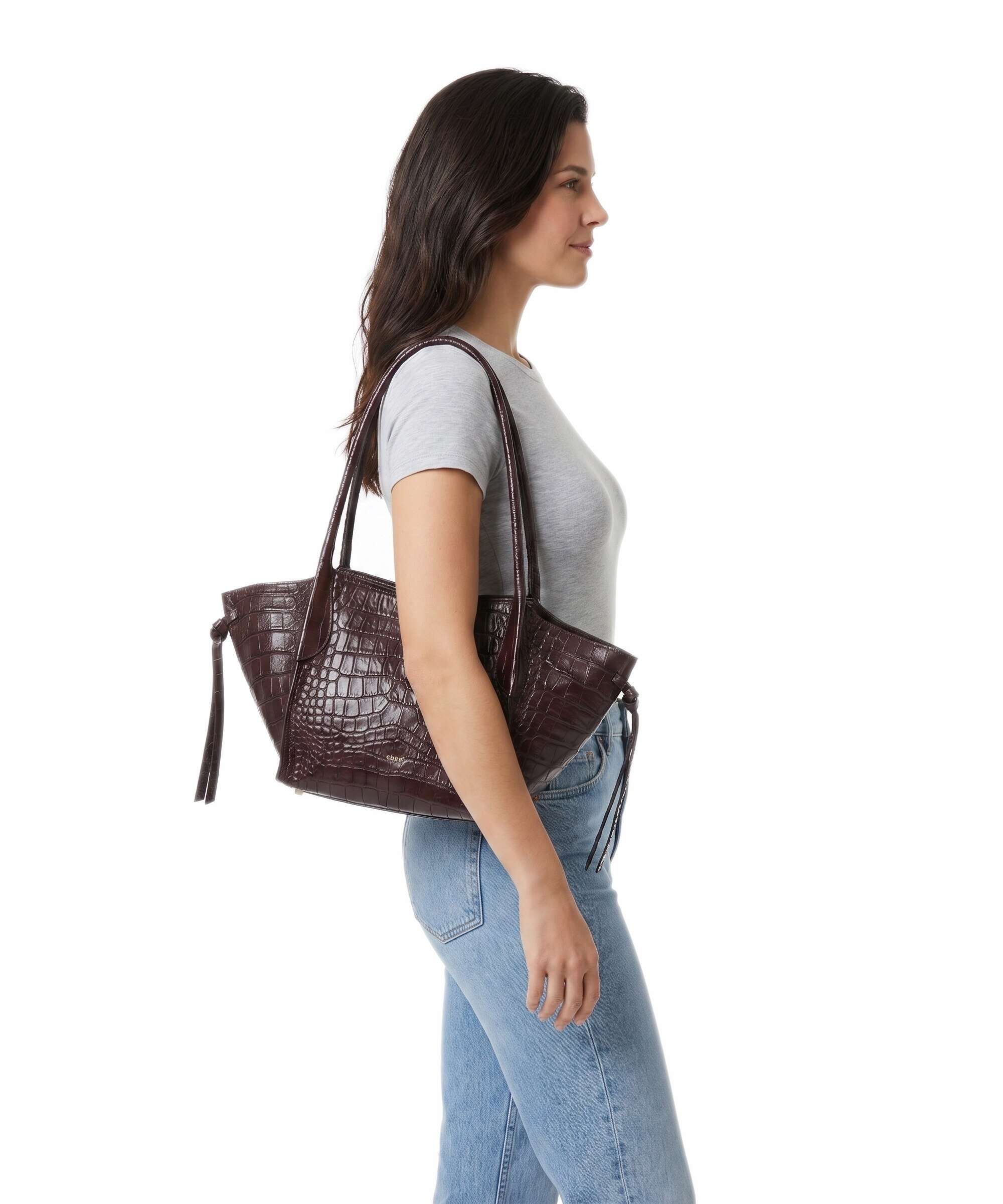 Abro Cocco Mondial Vibe Small Torba na ramię burgundy - Image 3
