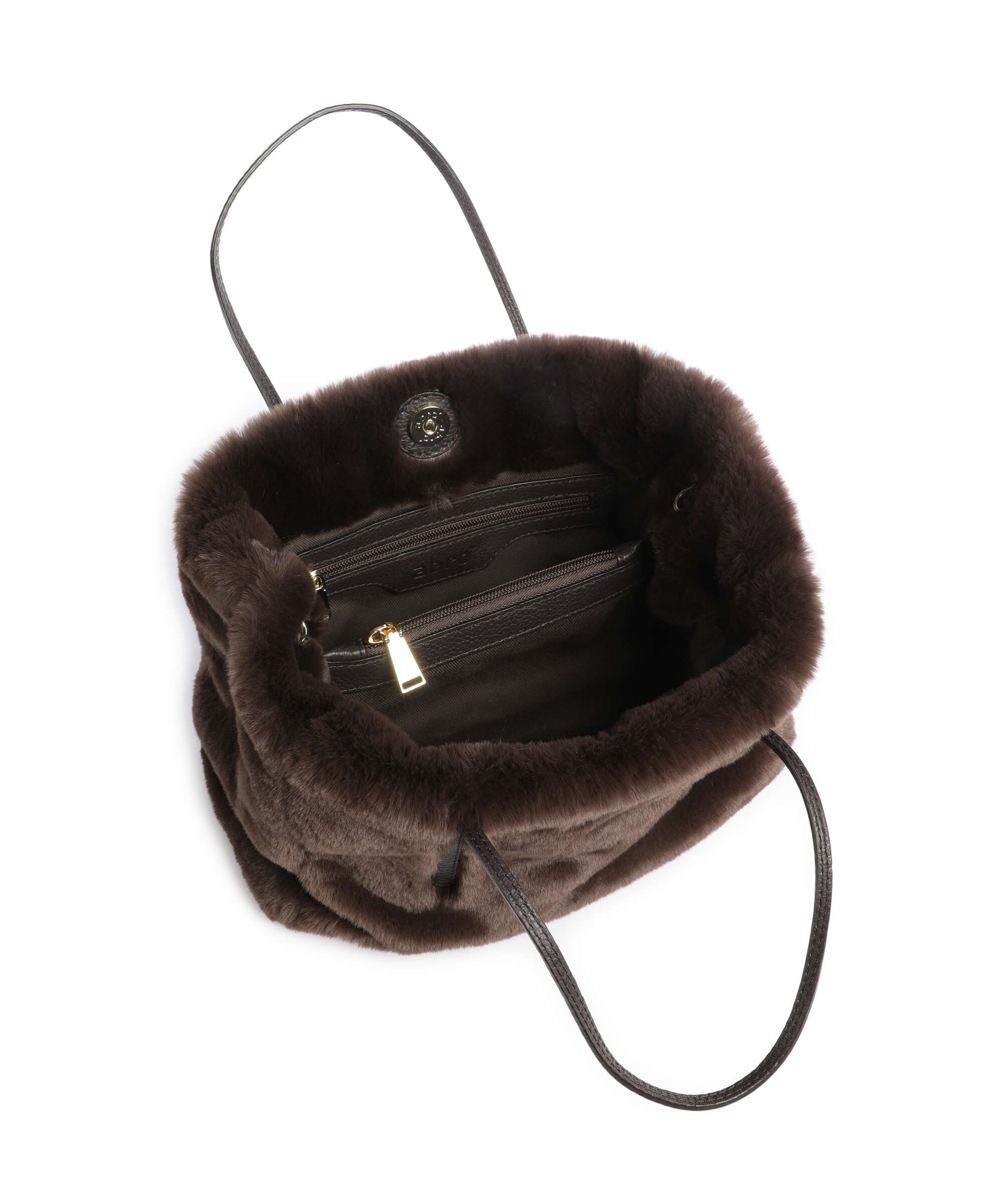 Abro Eco Fur Noelle Torebka dark brown - Image 5