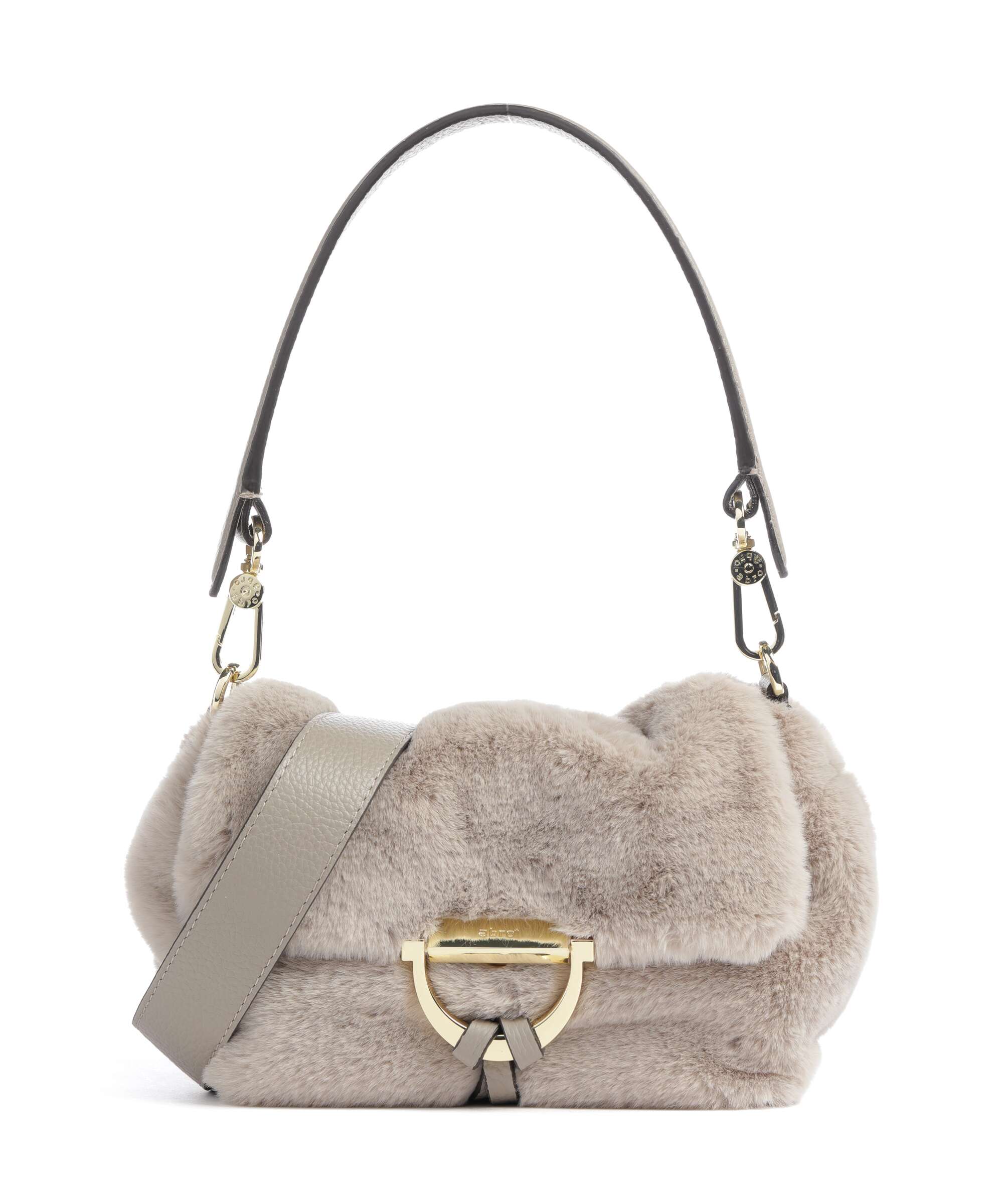 Abro Eco Fur Temi Small Torba na ramię siena