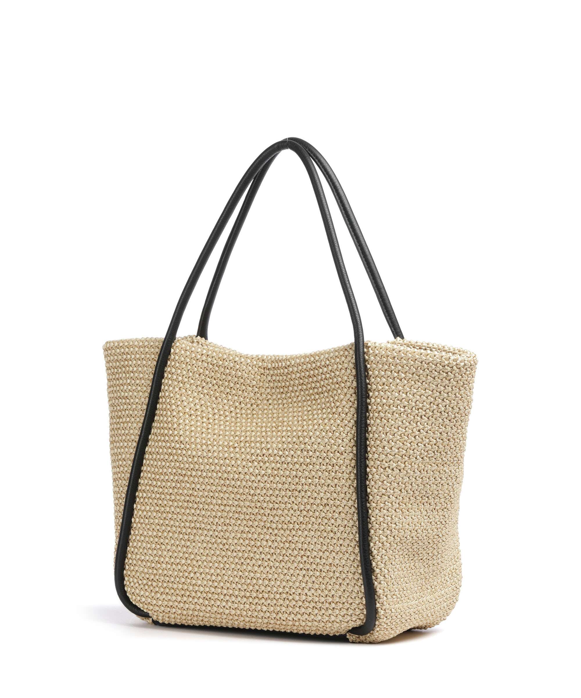 Abro Maglia Raffia Willow Torba na zakupy natural/black - Image 2