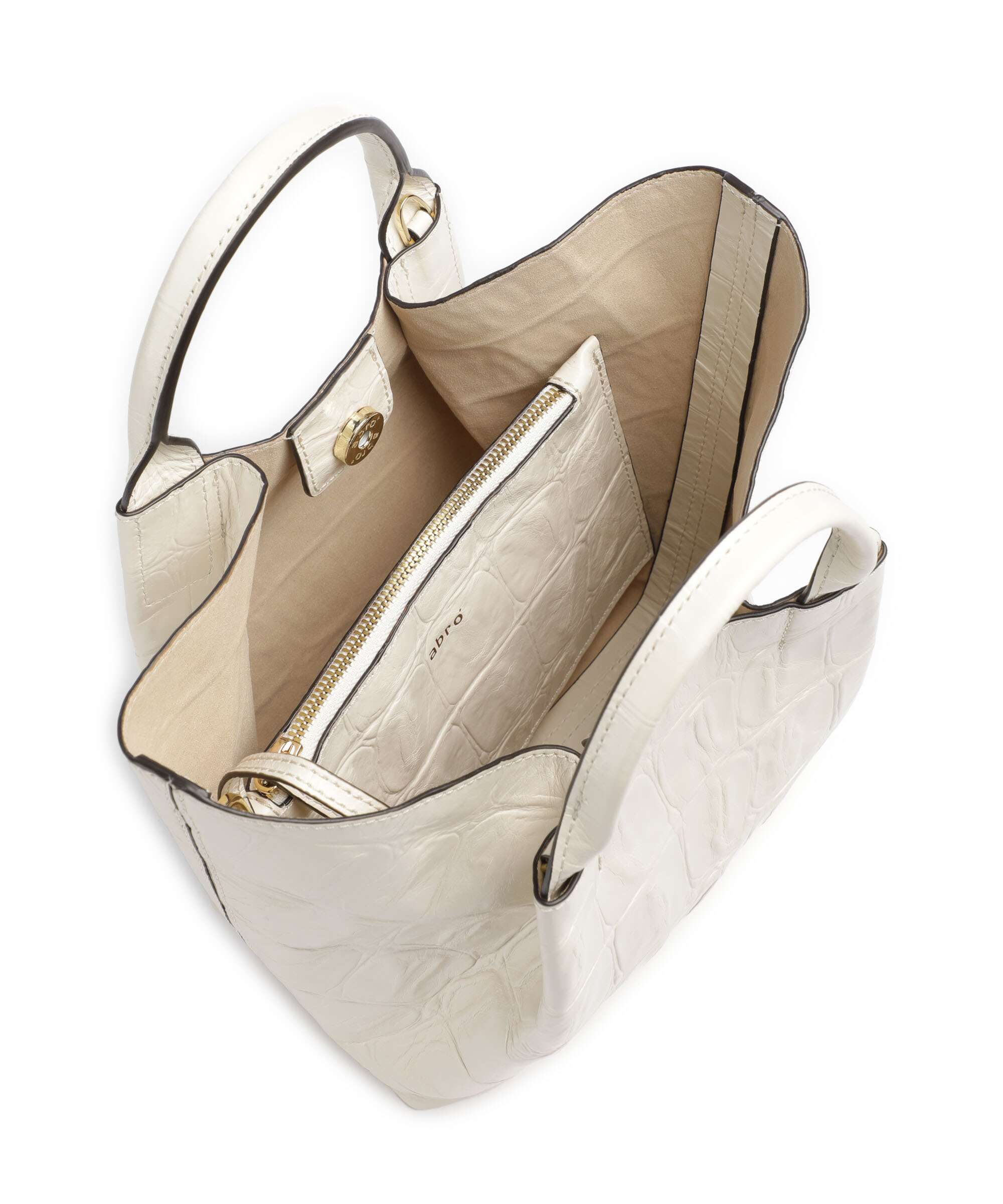 Abro Maxi Cocco Essential Small Torebka milk - Image 6