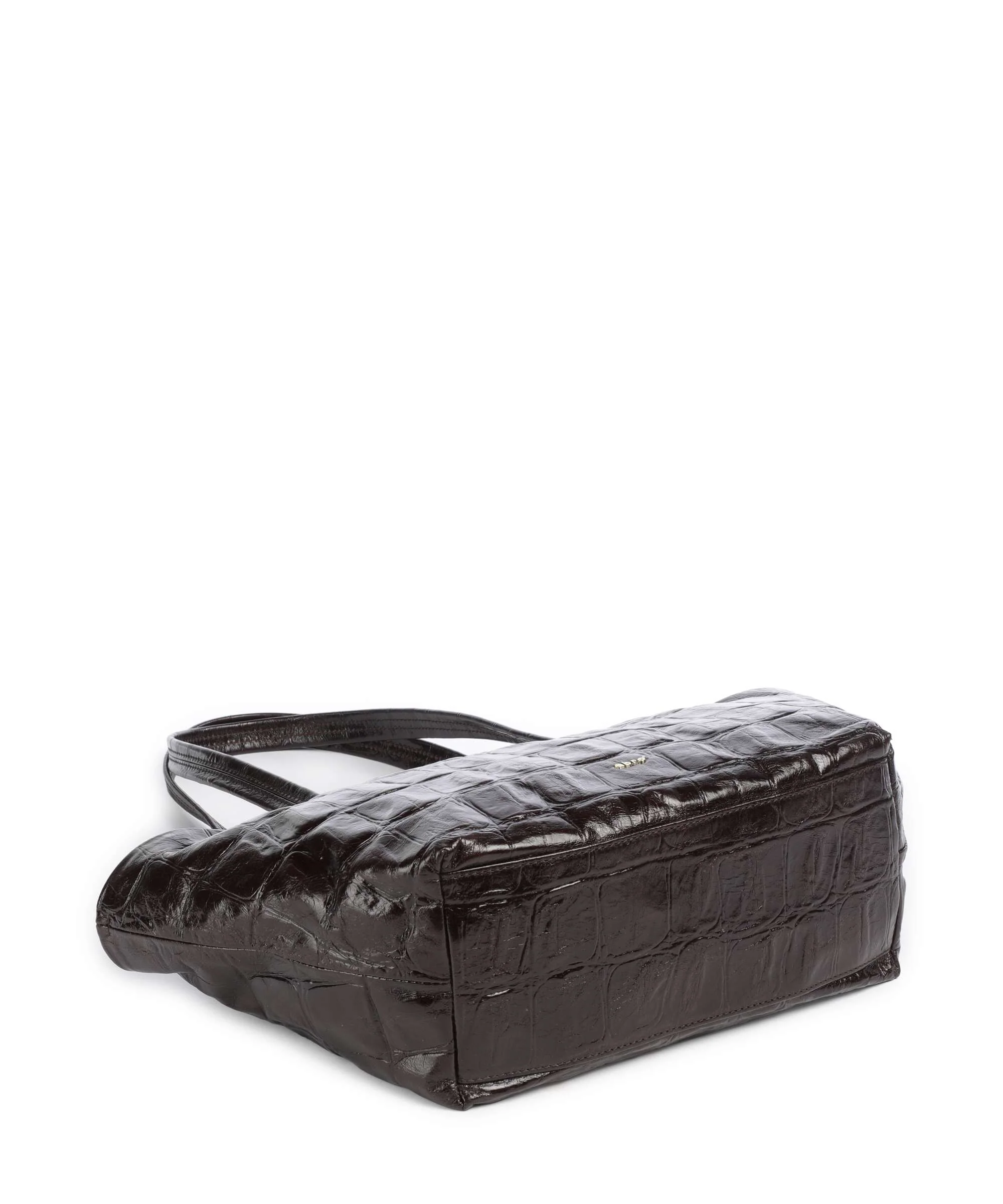 Abro Maxxi Cocco Alba Torba na zakupy dark brown - Image 4