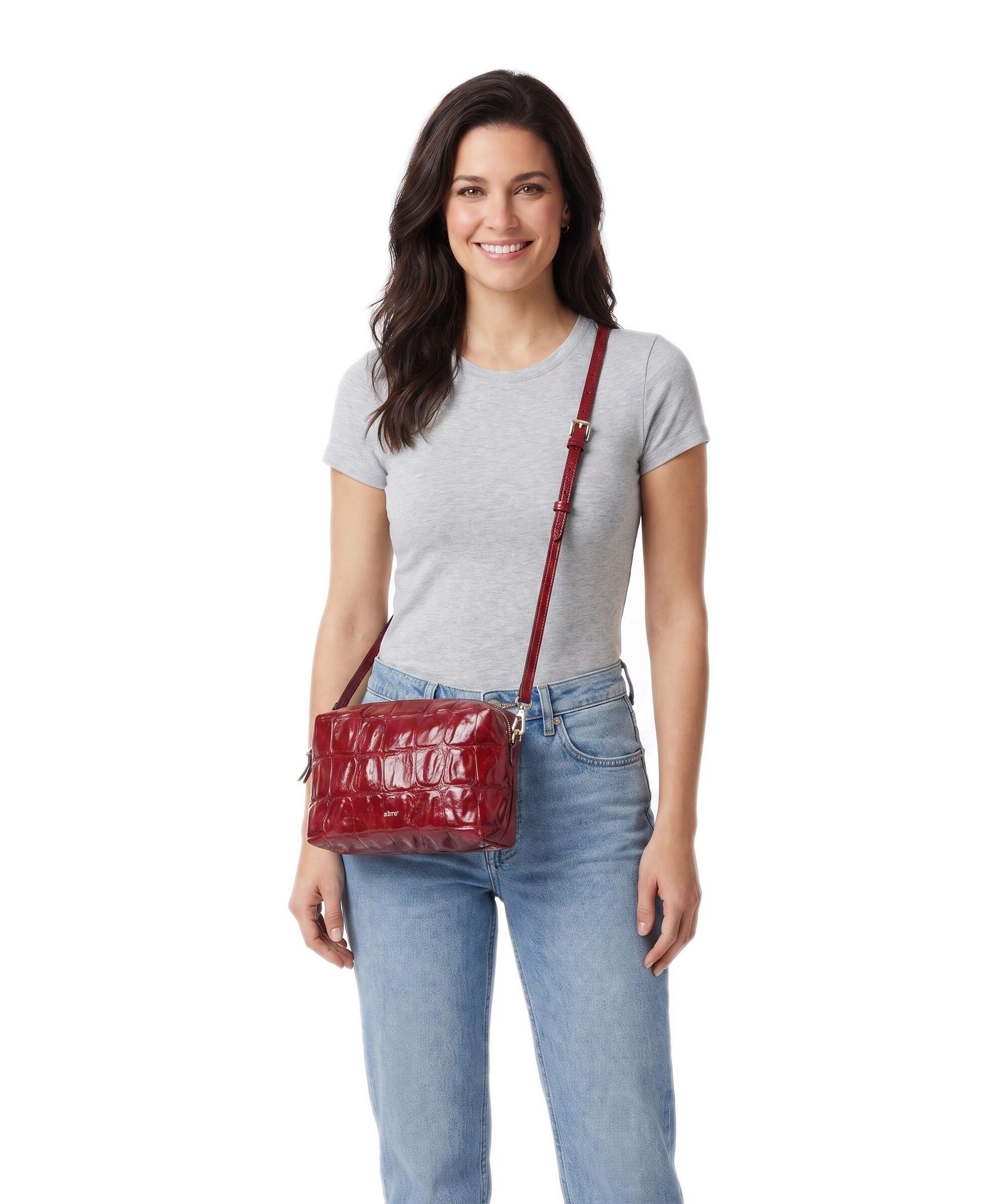 Abro Maxxi Cocco Kaia Torba przez ramię ruby - Image 3