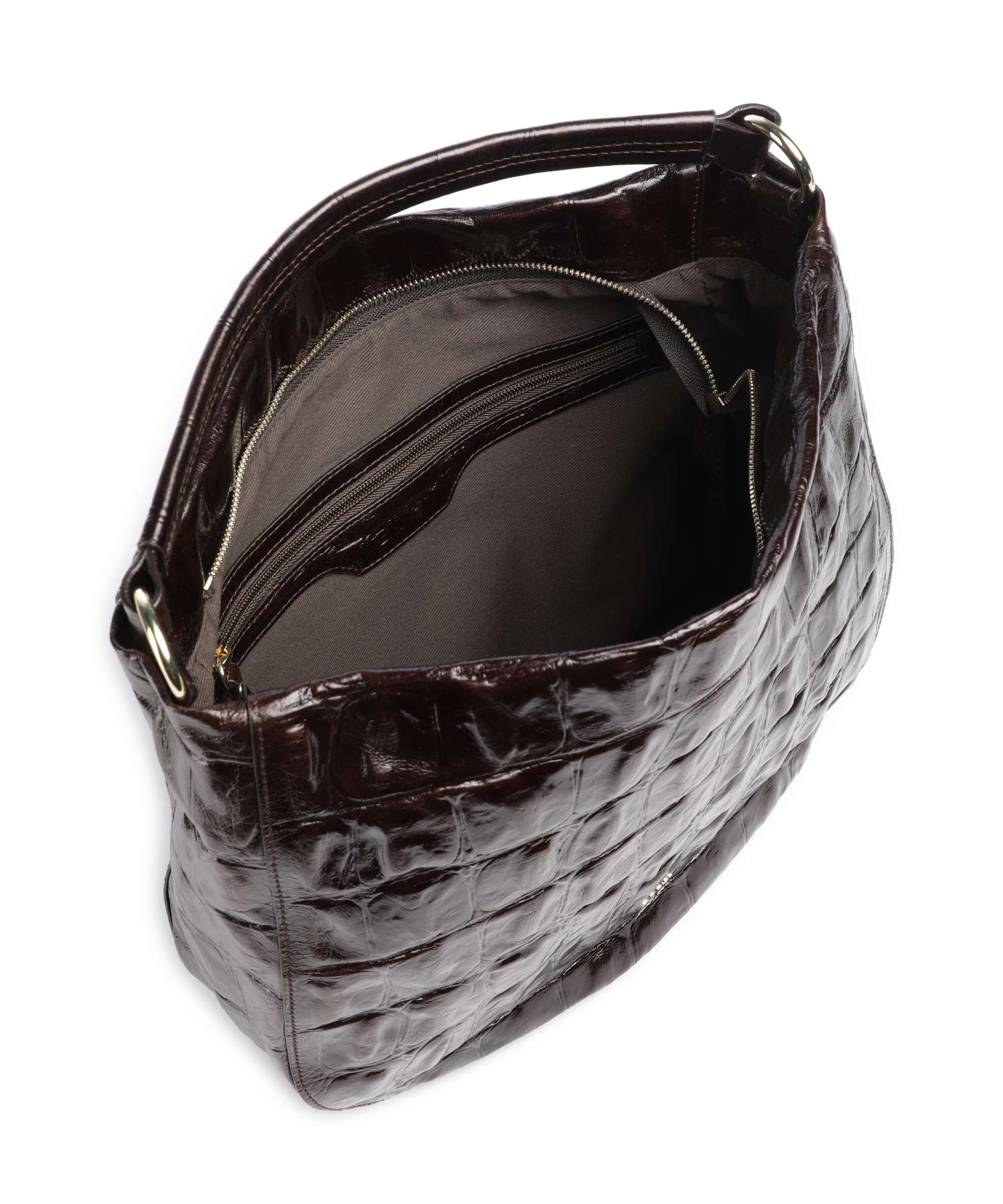 Abro Maxxi Cocco Mia Torebka worek dark brown - Image 5