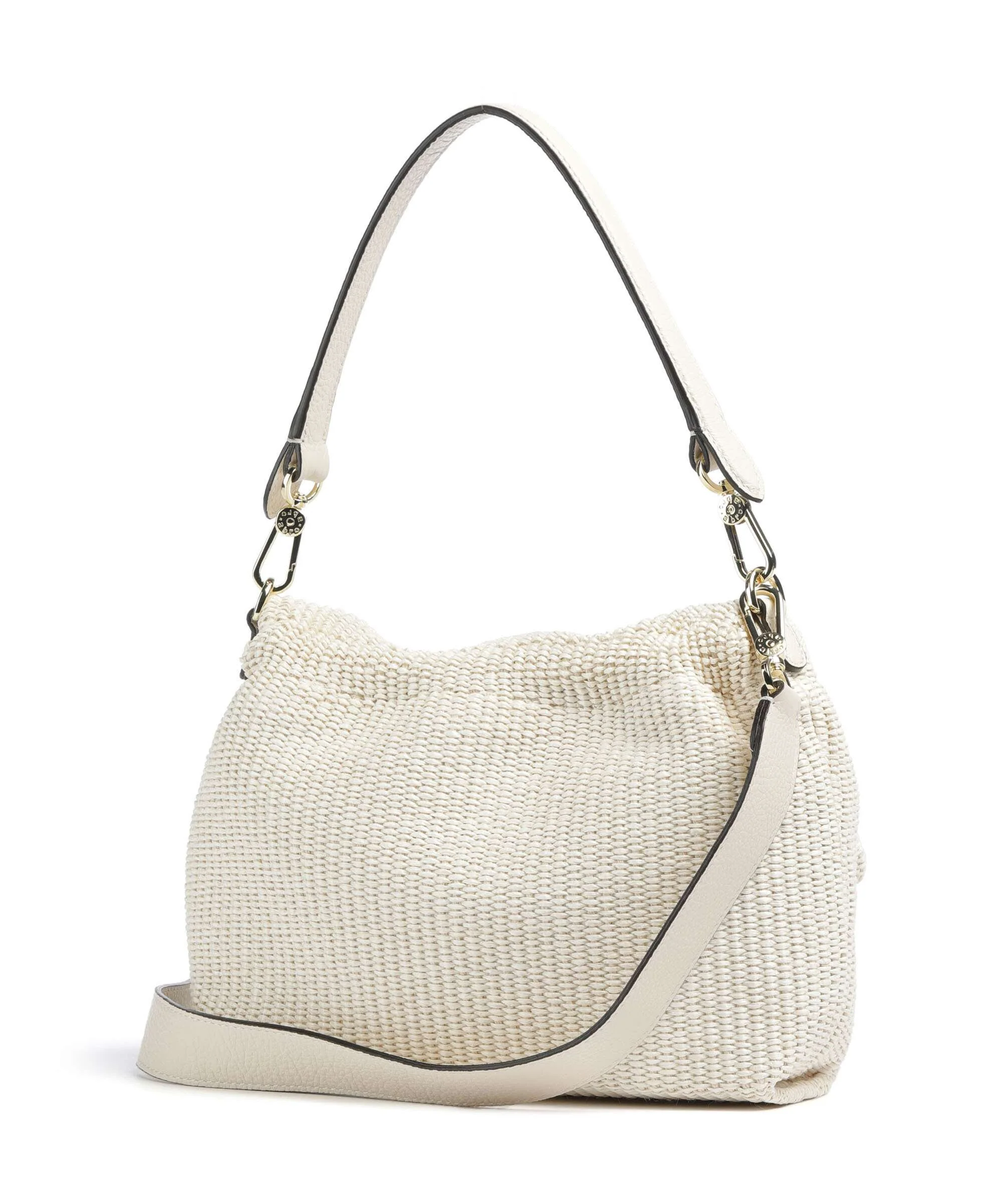 Abro Raffia Classica Temi Medium Torba na ramię beige - Image 2