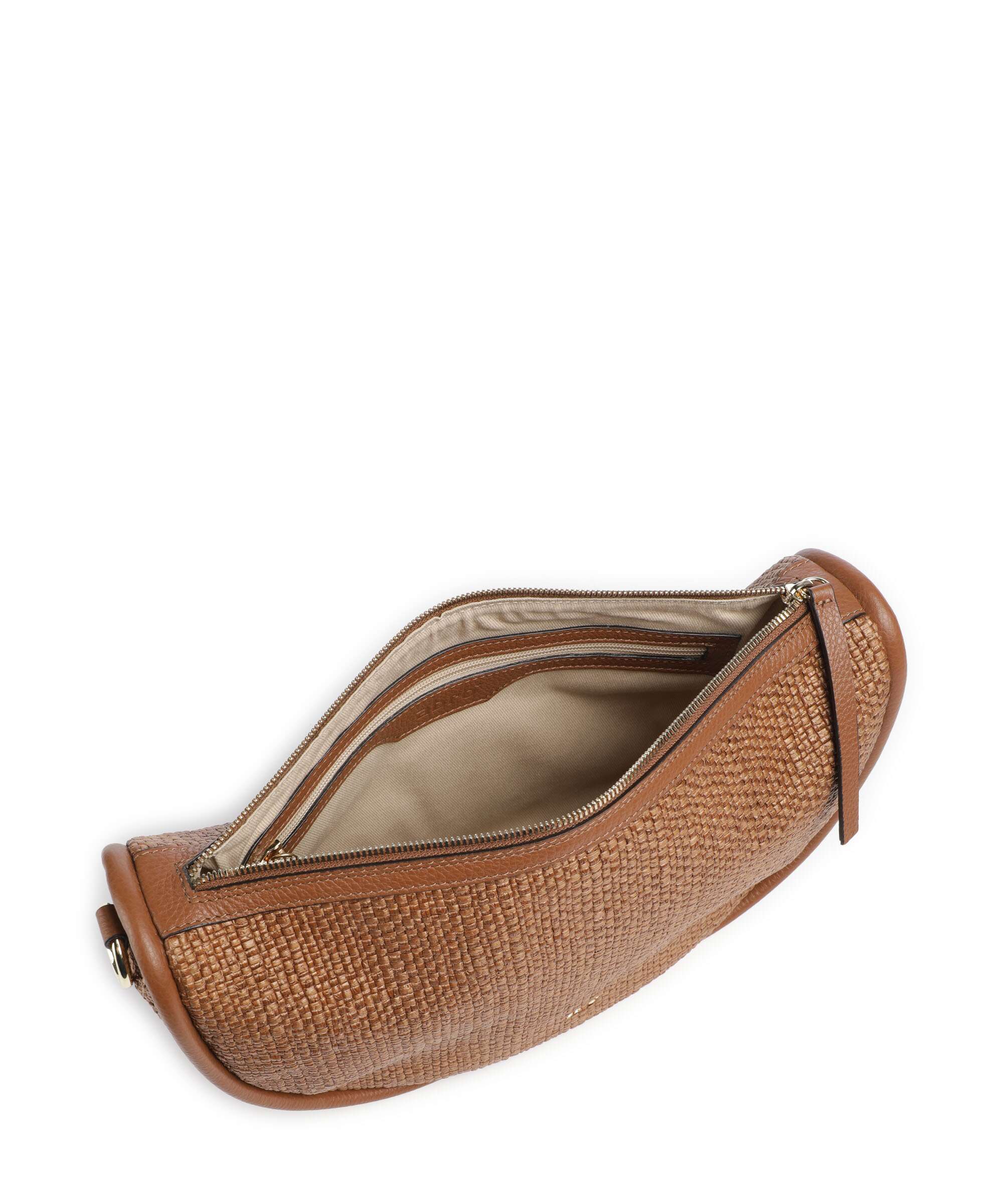 Abro Raffia Intreccio Willow Torebka worek caramel/cognac - Image 6