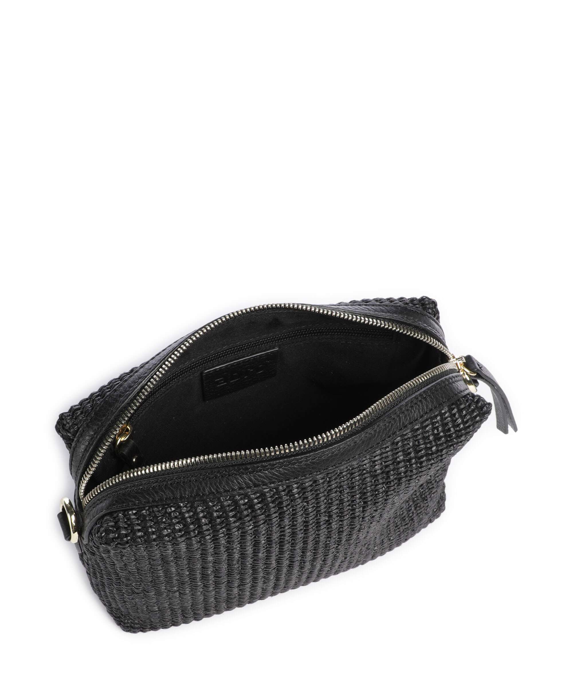 Abro Raffia Kaia Torba przez ramię black/gold - Image 6