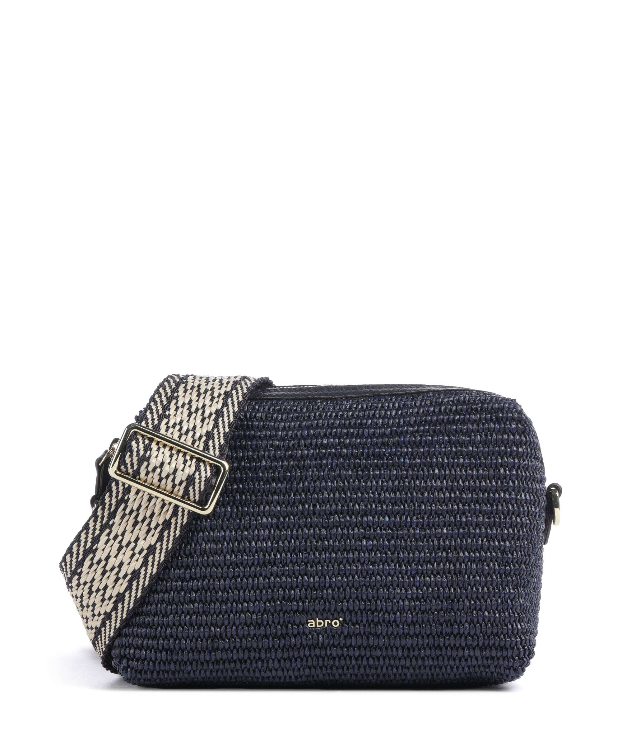 Abro Raffia Kaia Torba przez ramię navy