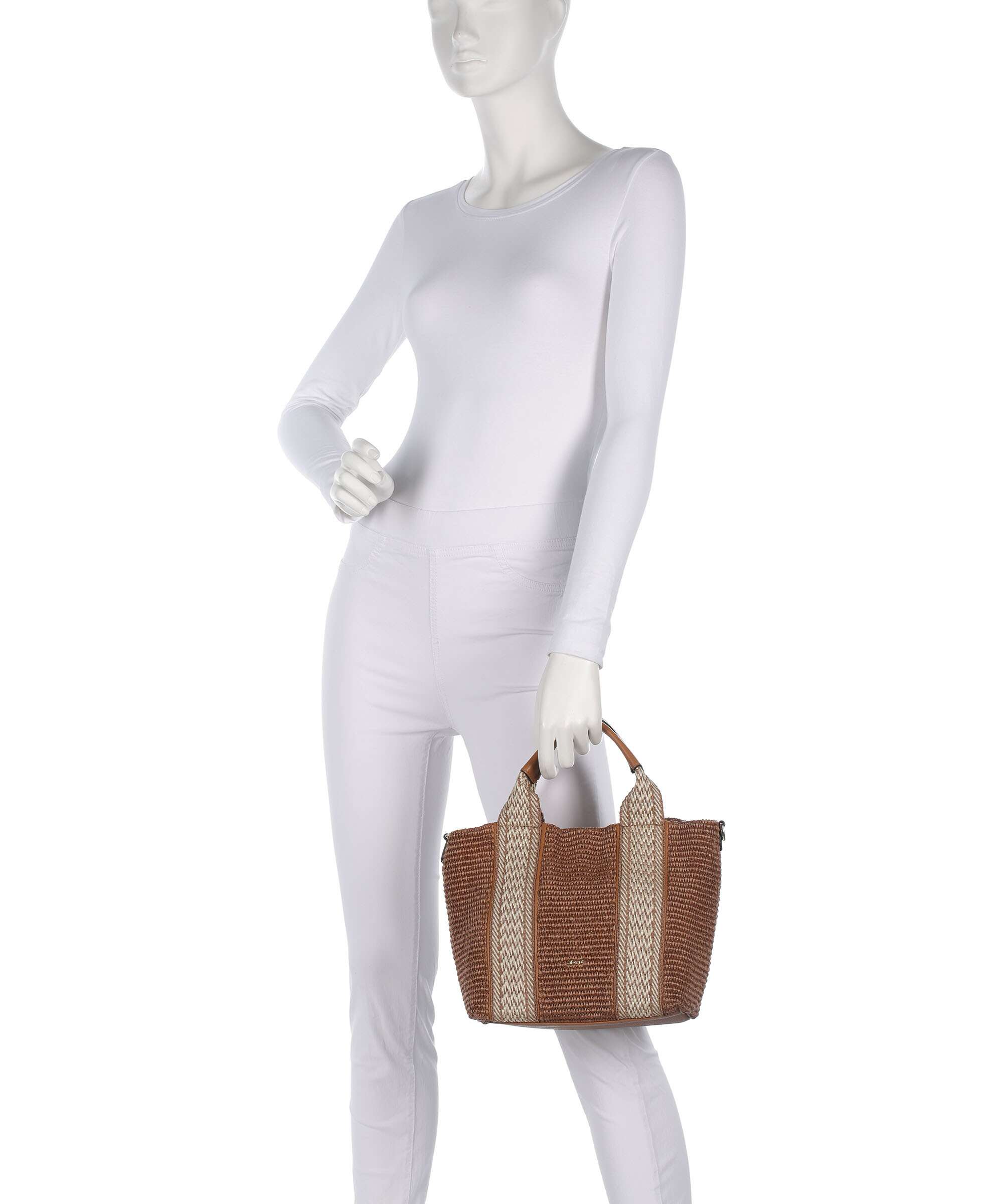 Abro Raffia Kaia Torebka caramel/cognac - Image 3