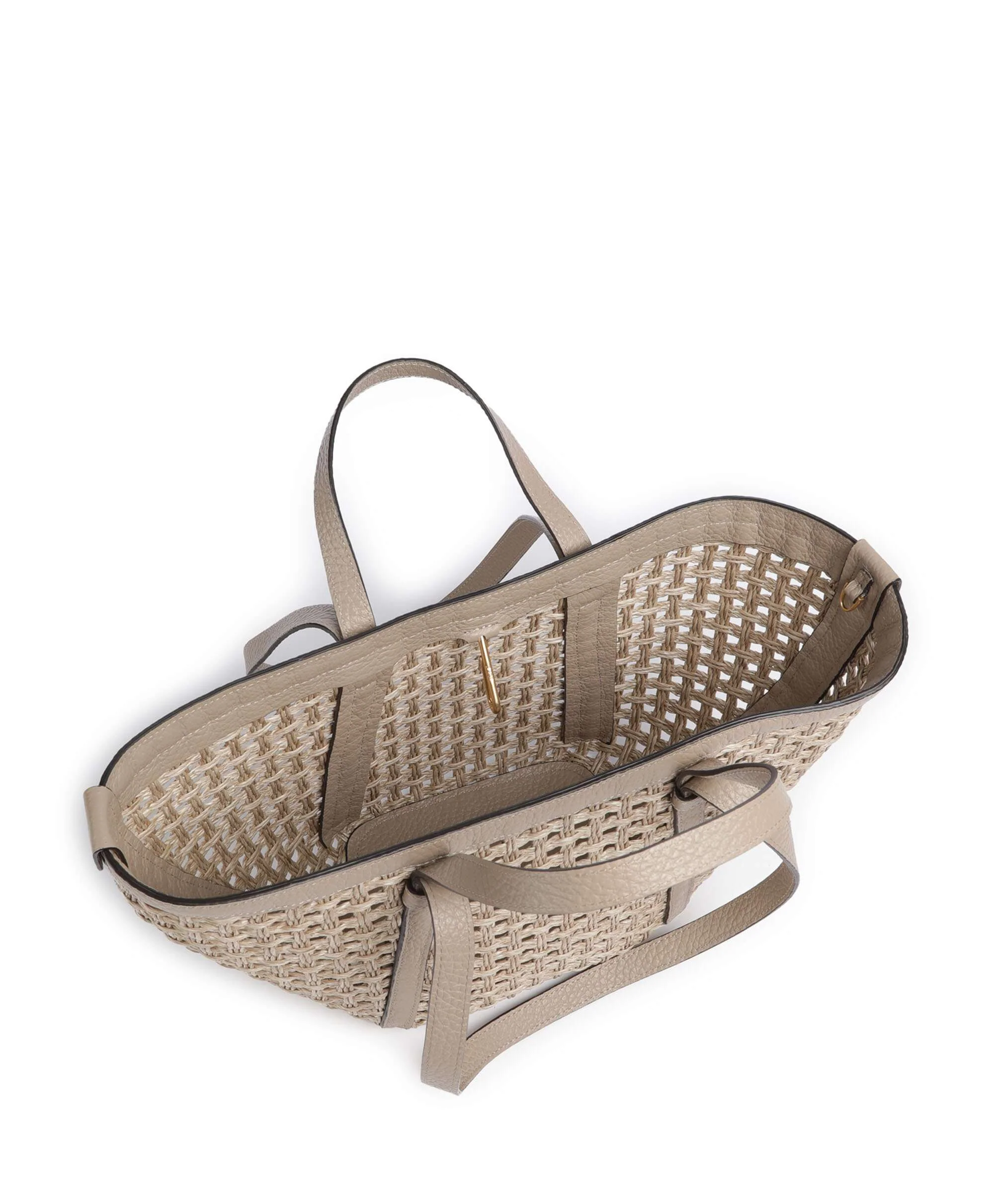 Abro Raffia Net Cosmo Medium Torba na zakupy sahara - Image 6