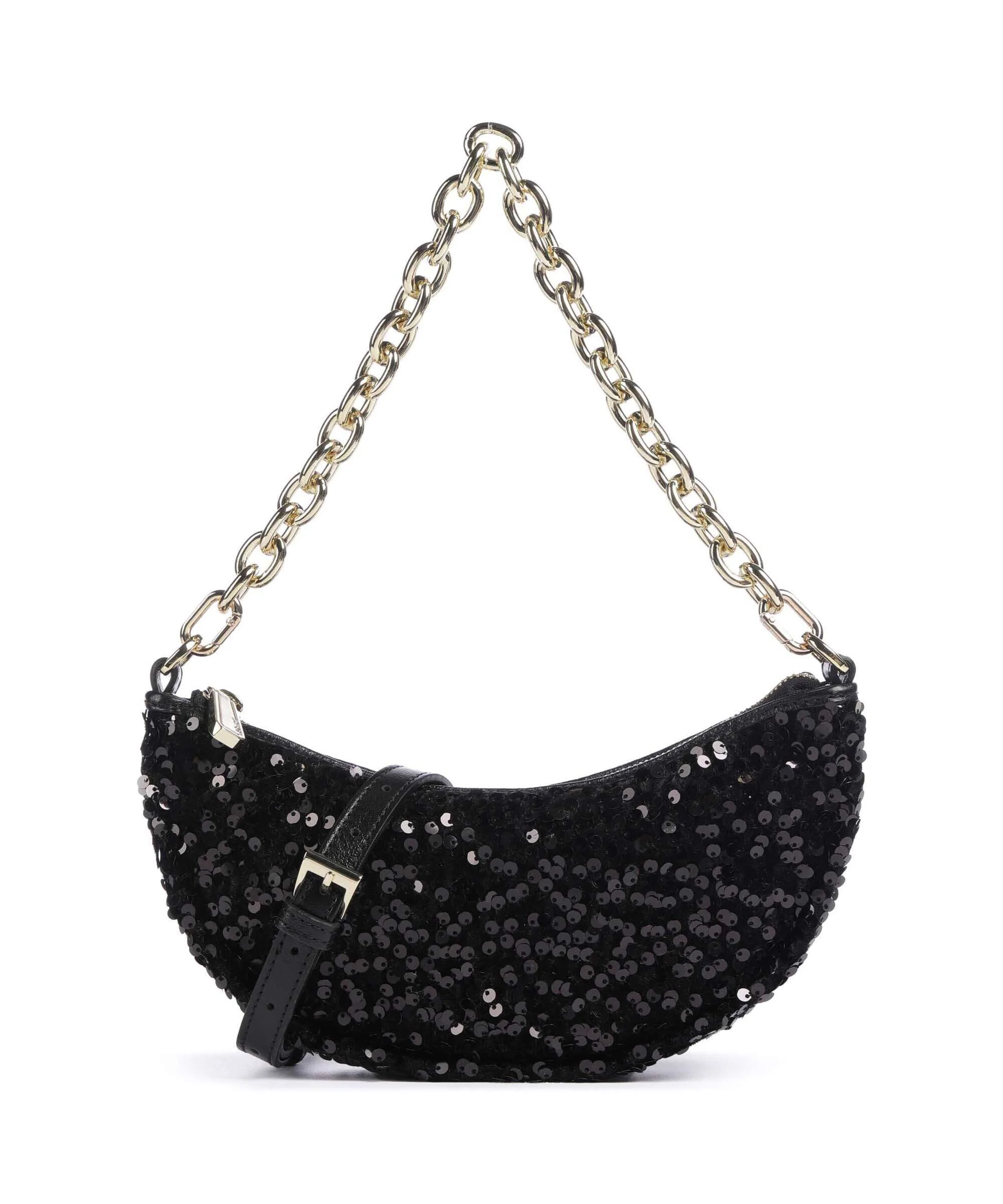 Abro Sequins Moon Torba na ramię black/gold