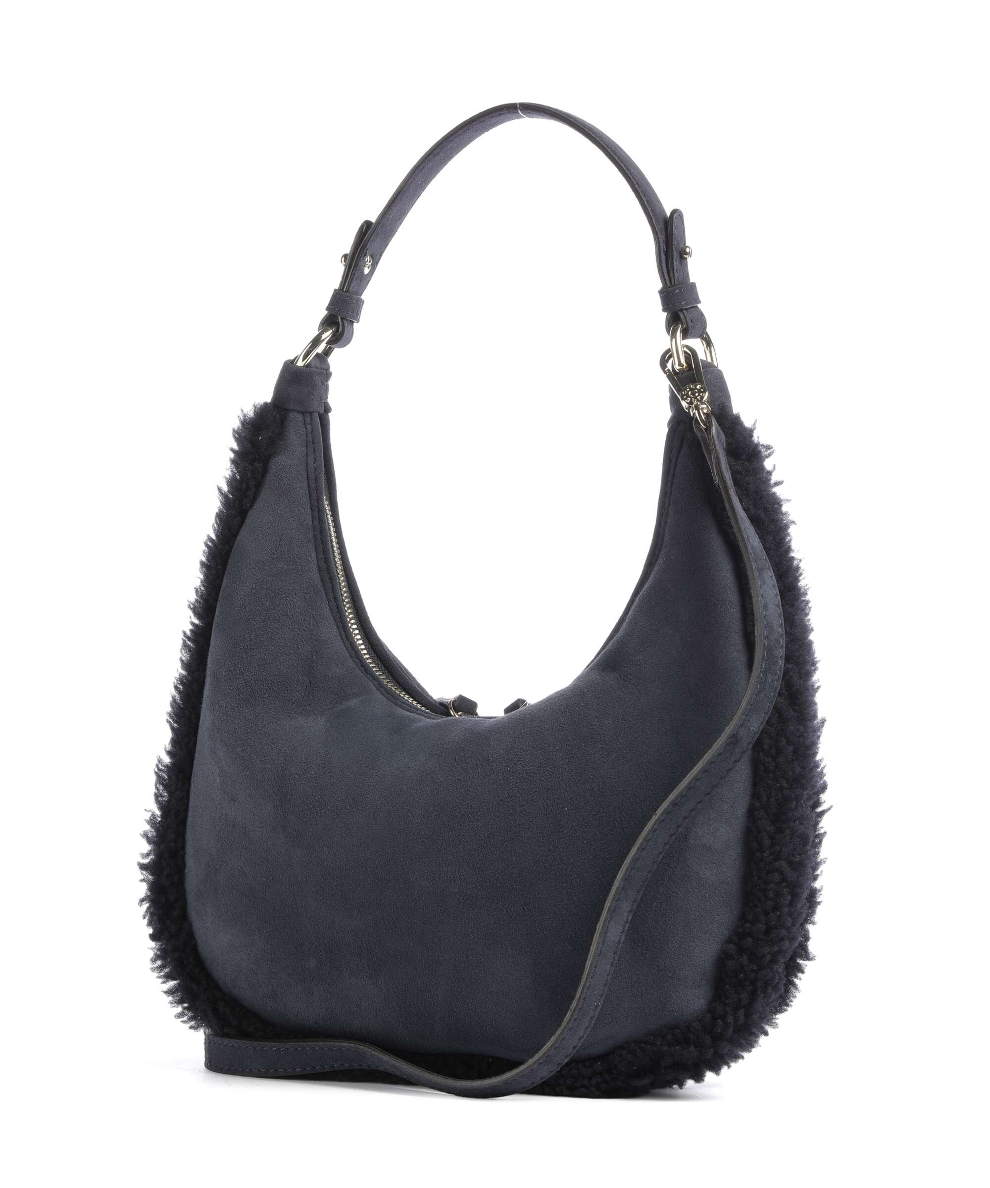 Abro Shearling Nana Mini Torba na ramię navy - Image 2