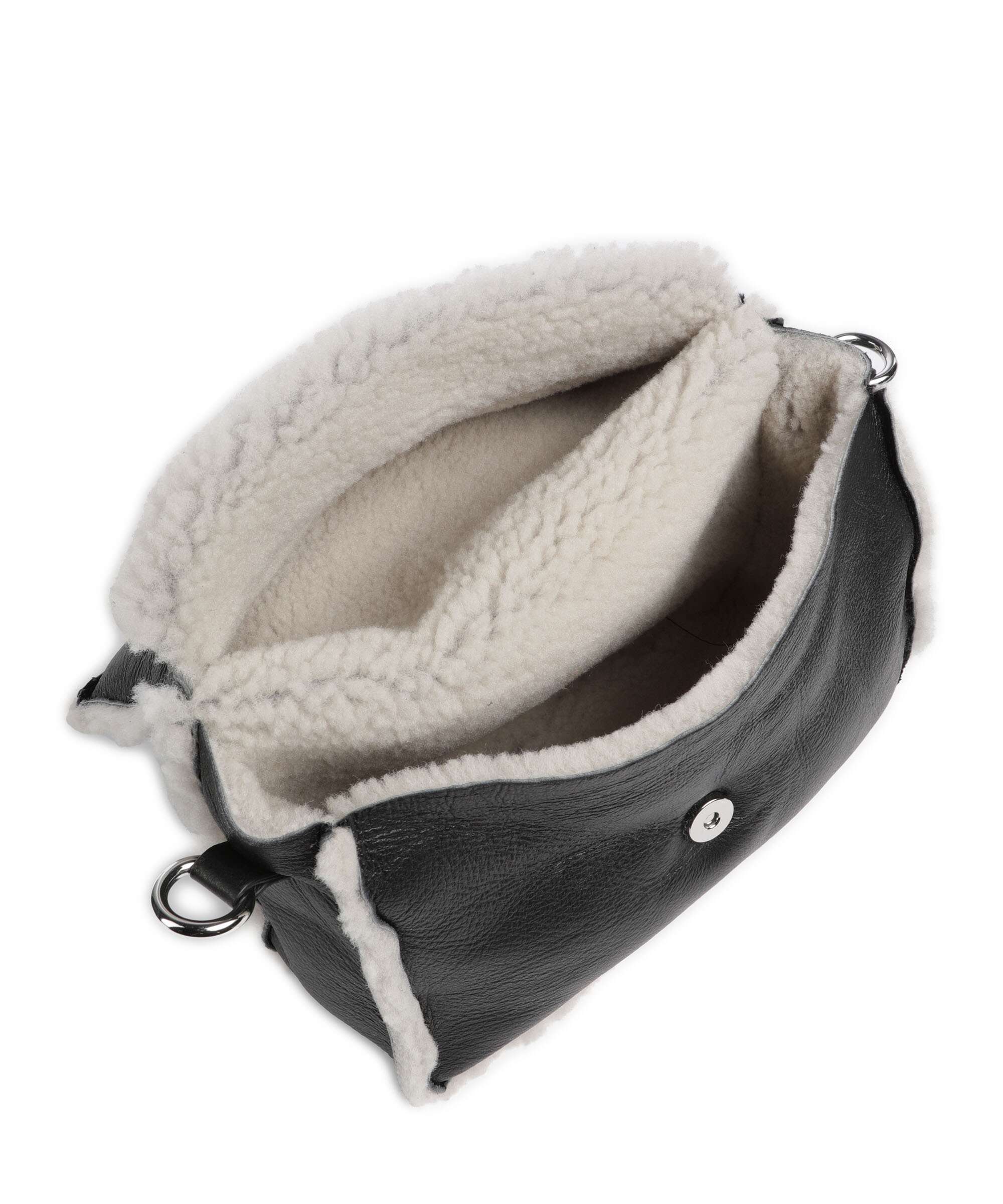 Abro Shearling Temi Torba na ramię black/white - Image 6