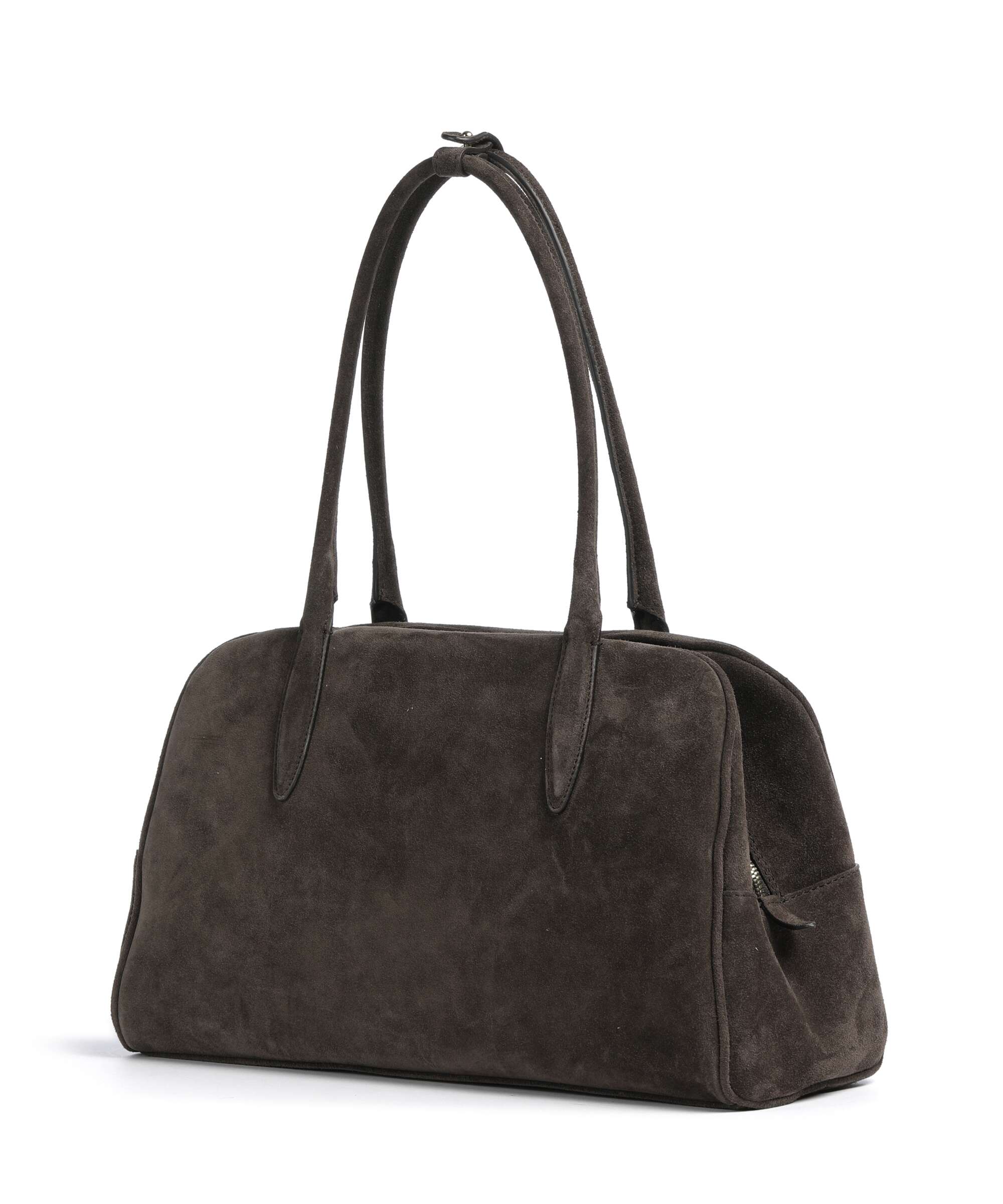 Abro Suede Amara Torba na ramię dark brown - Image 2