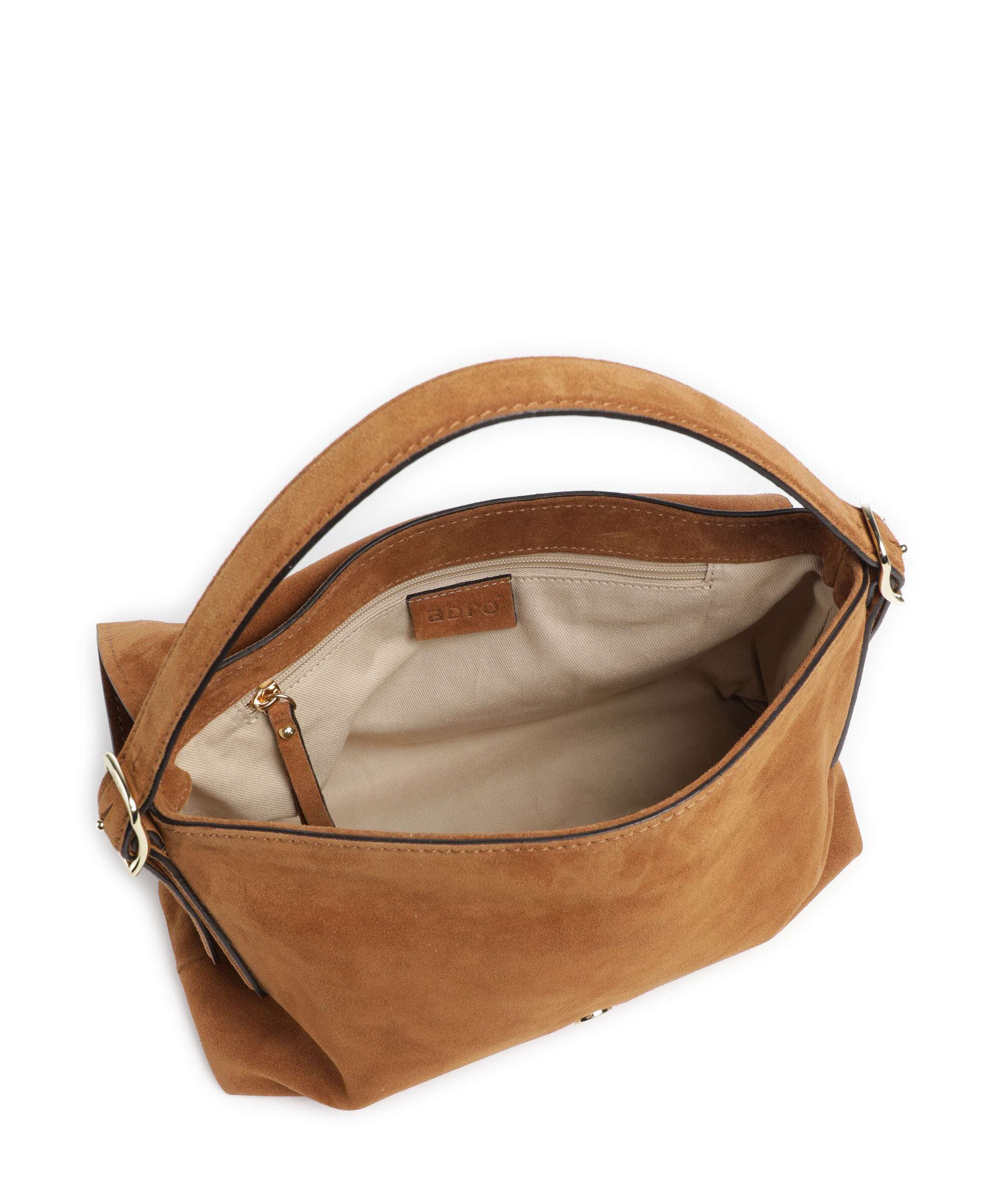 Abro Suede Carina Torba na ramię cuoio - Image 6