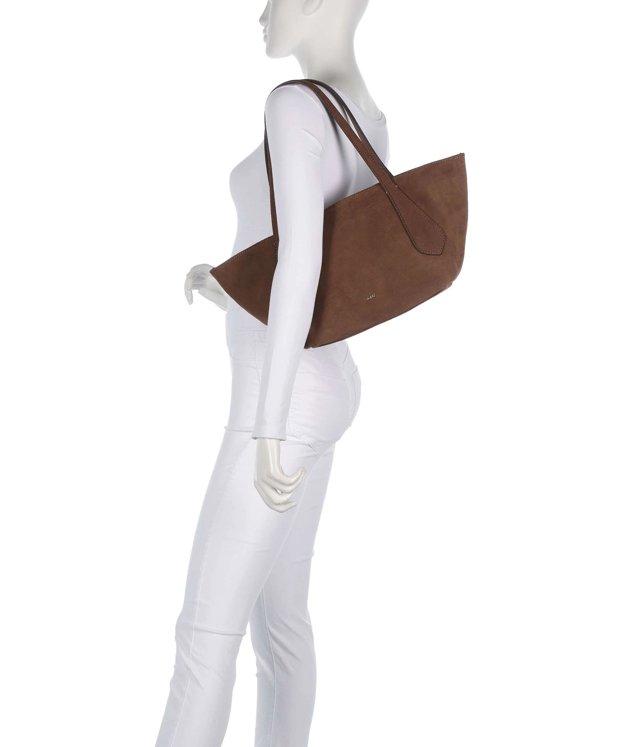 Abro Suede Carina Torba na zakupy wood - Image 3