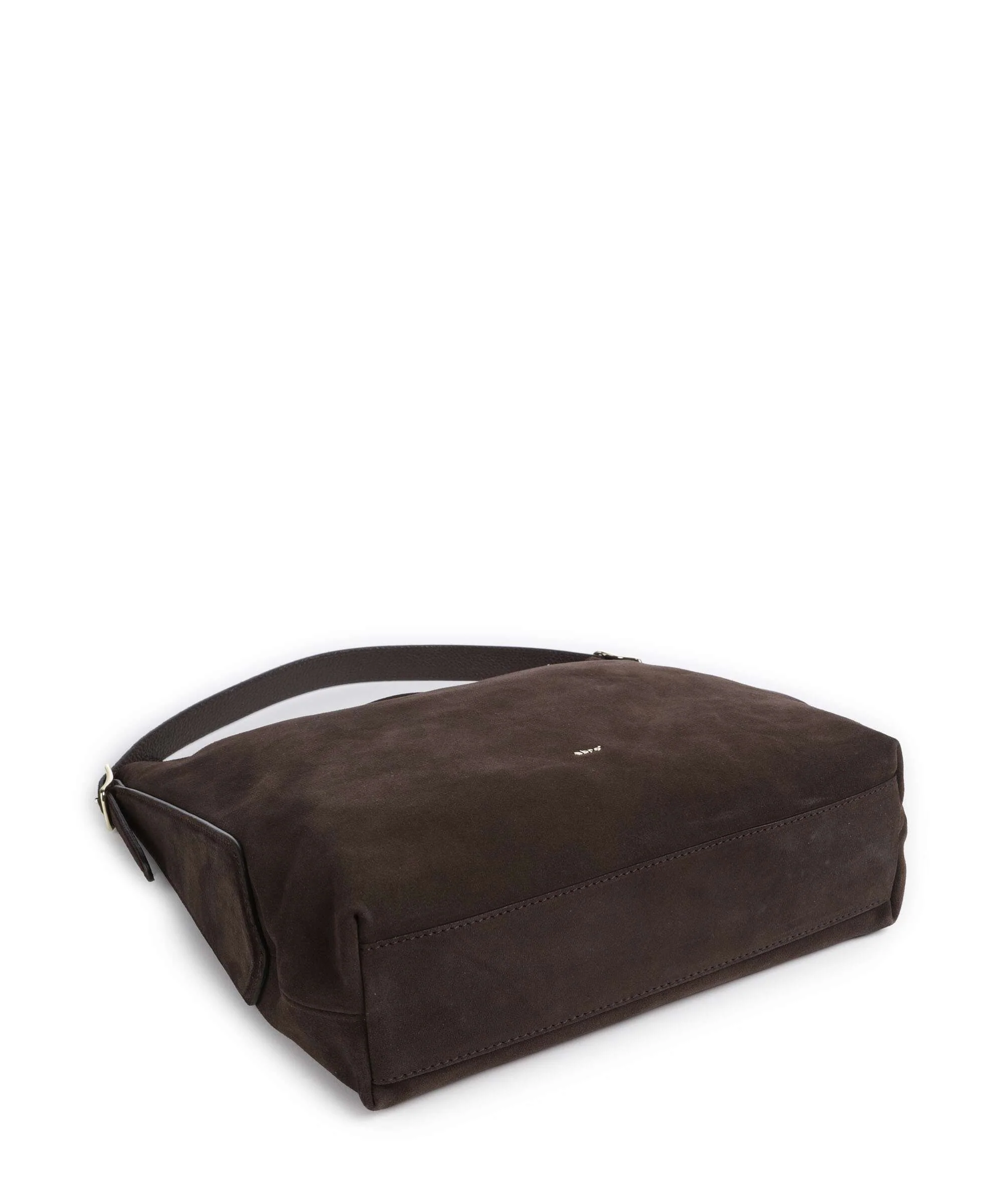 Abro Suede Carina Torebka worek dark brown - Image 5