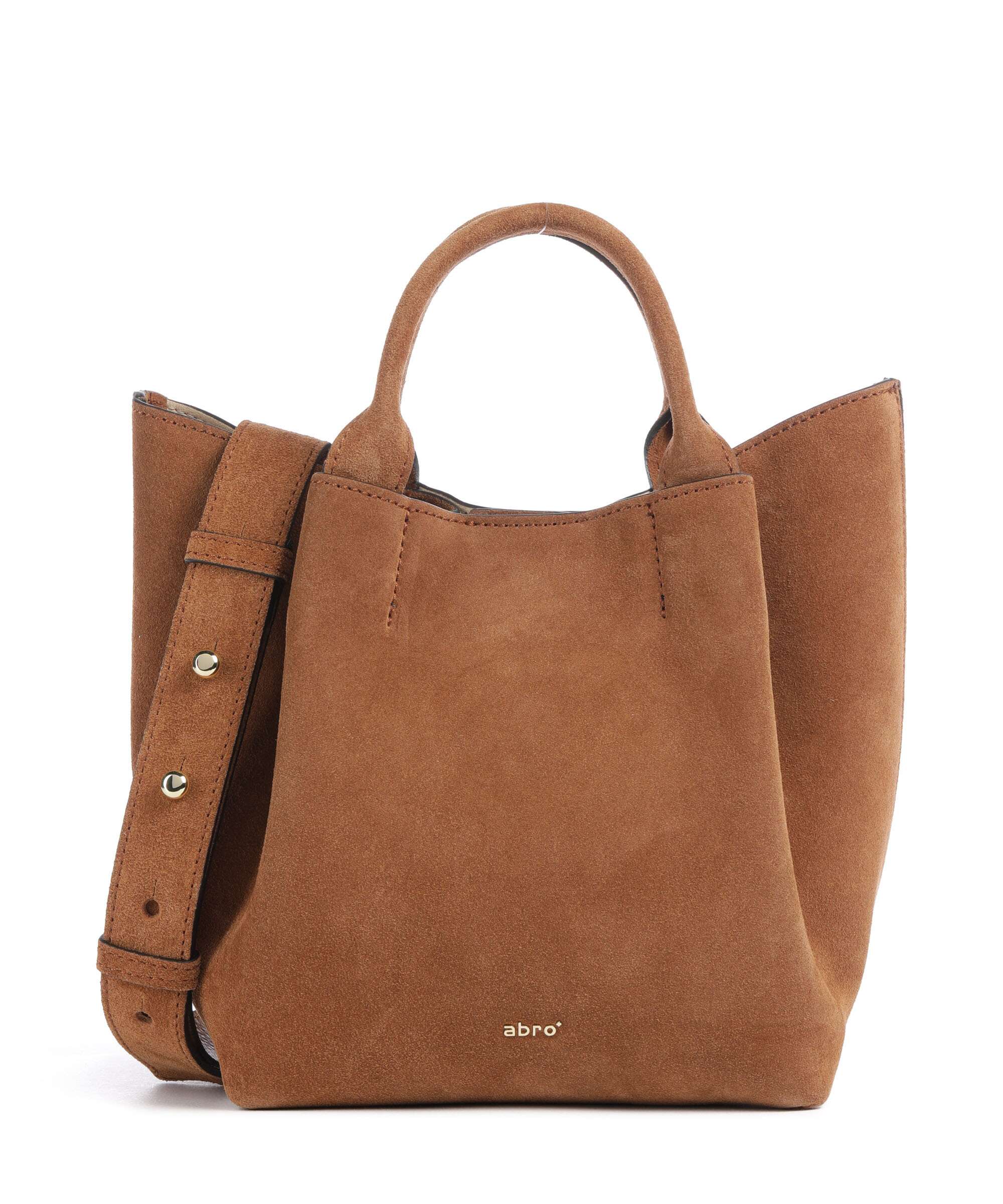 Abro Suede Essential Small Torebka cuoio