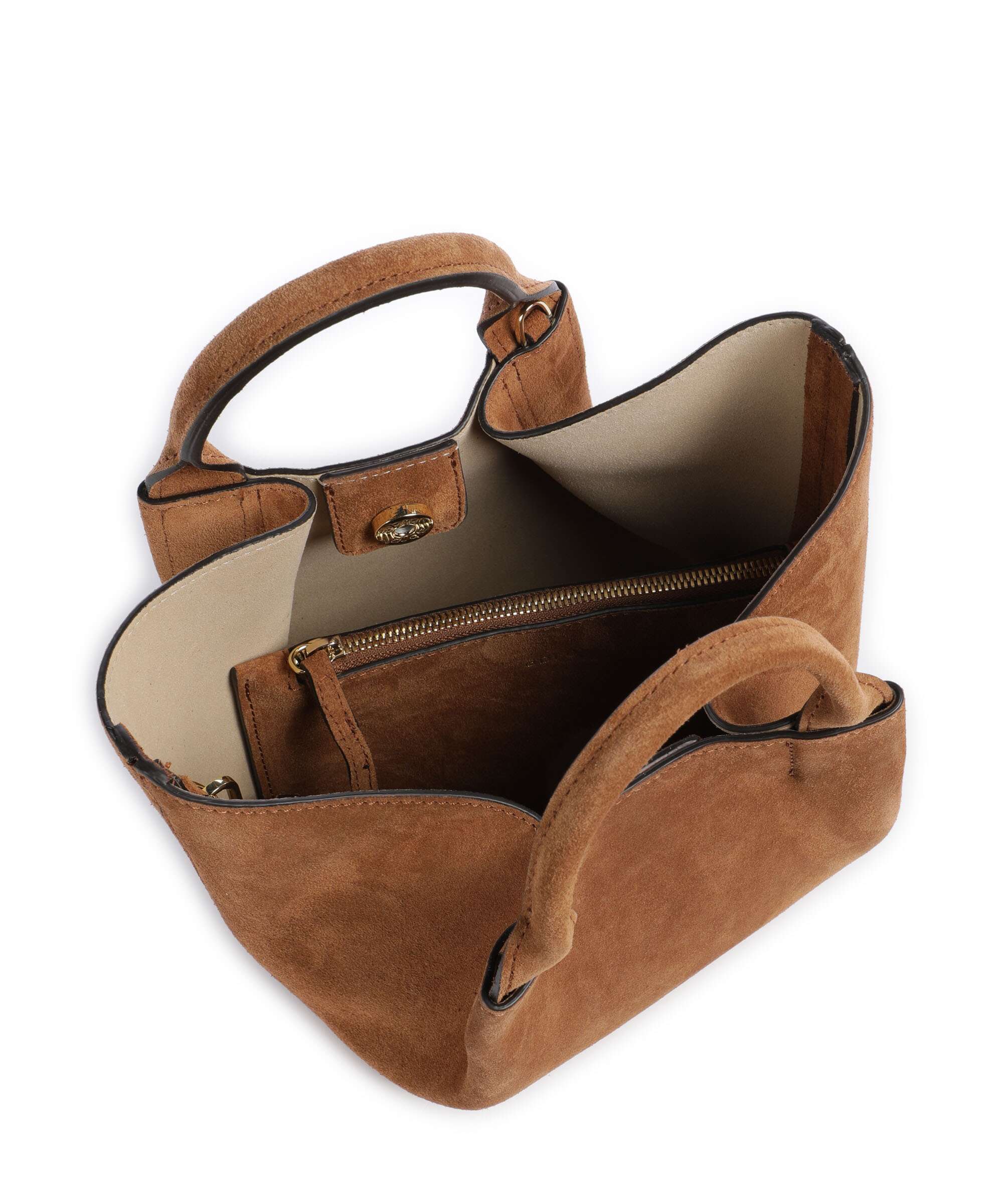 Abro Suede Essential Small Torebka cuoio - Image 6