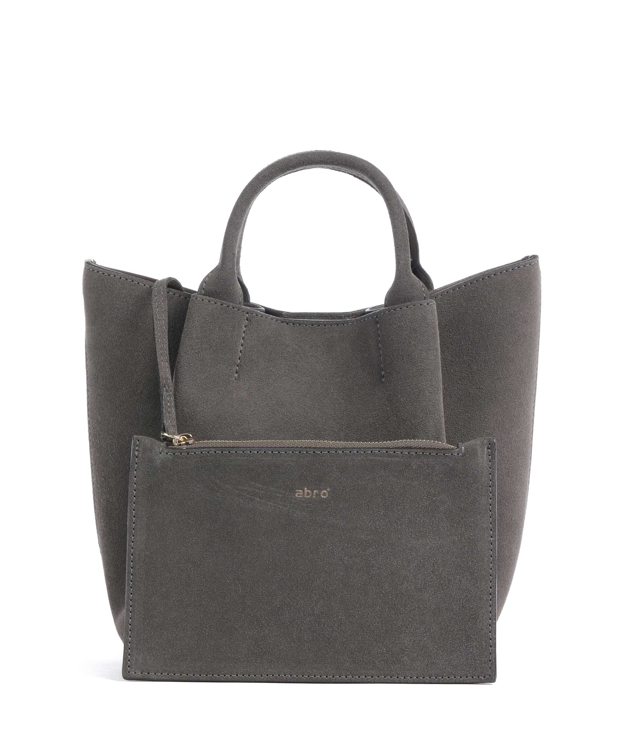 Abro Suede Essential Small Torebka grey - Image 2