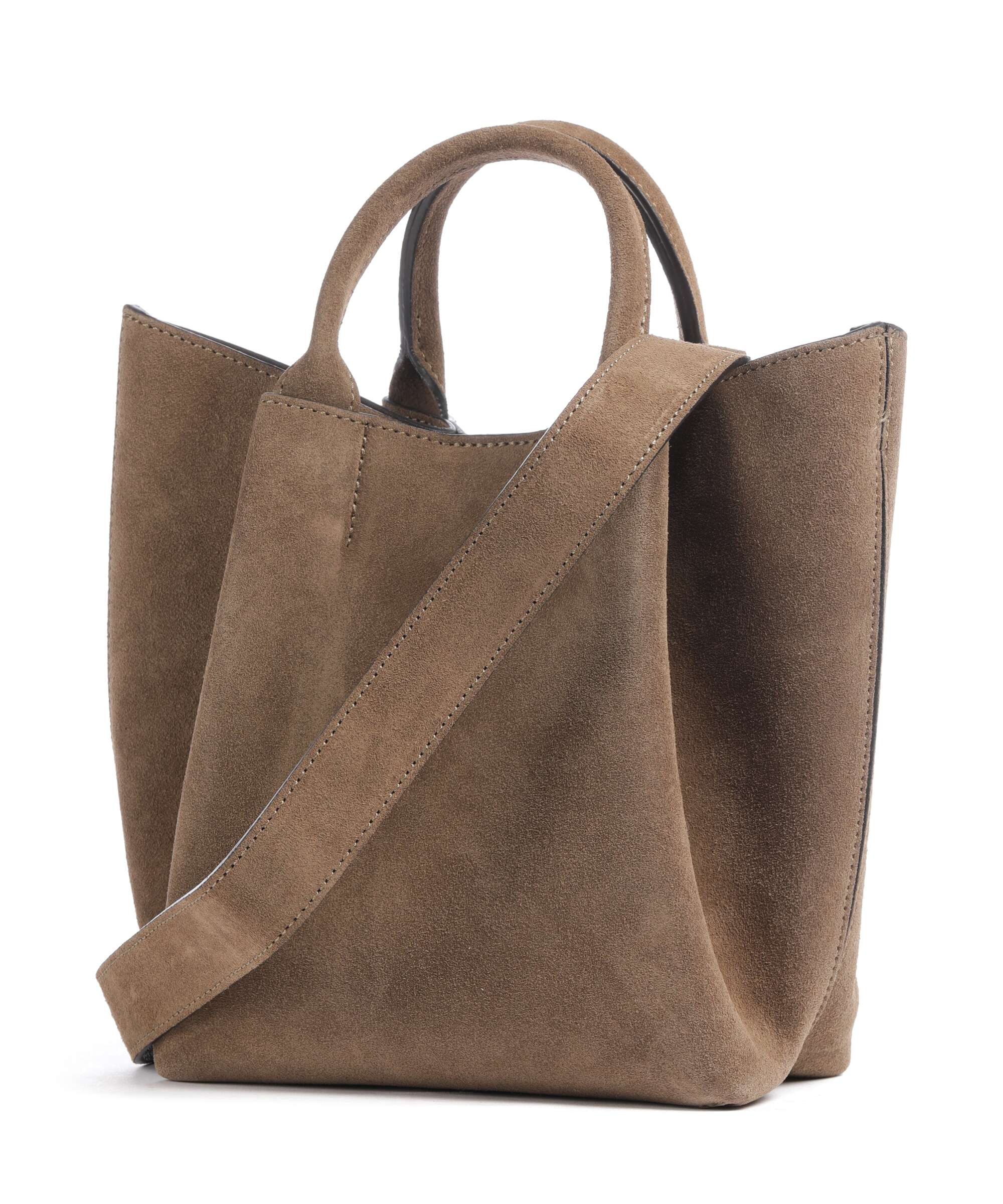 Abro Suede Essential Small Torebka khaki - Image 4