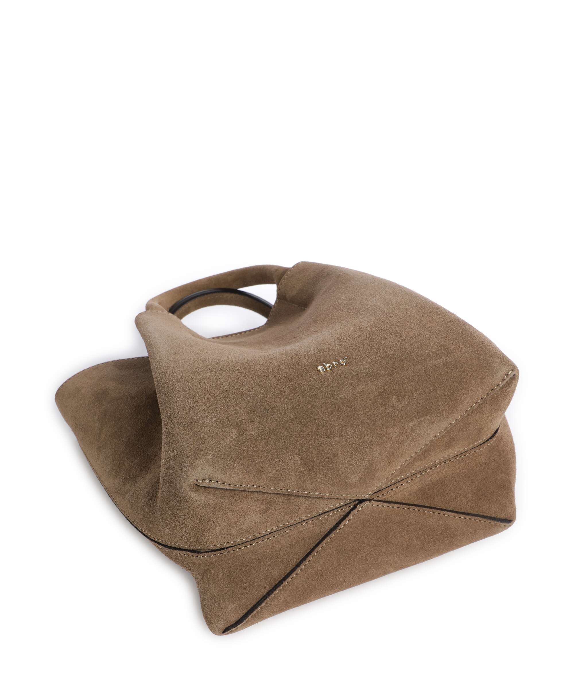 Abro Suede Essential Small Torebka khaki - Image 5