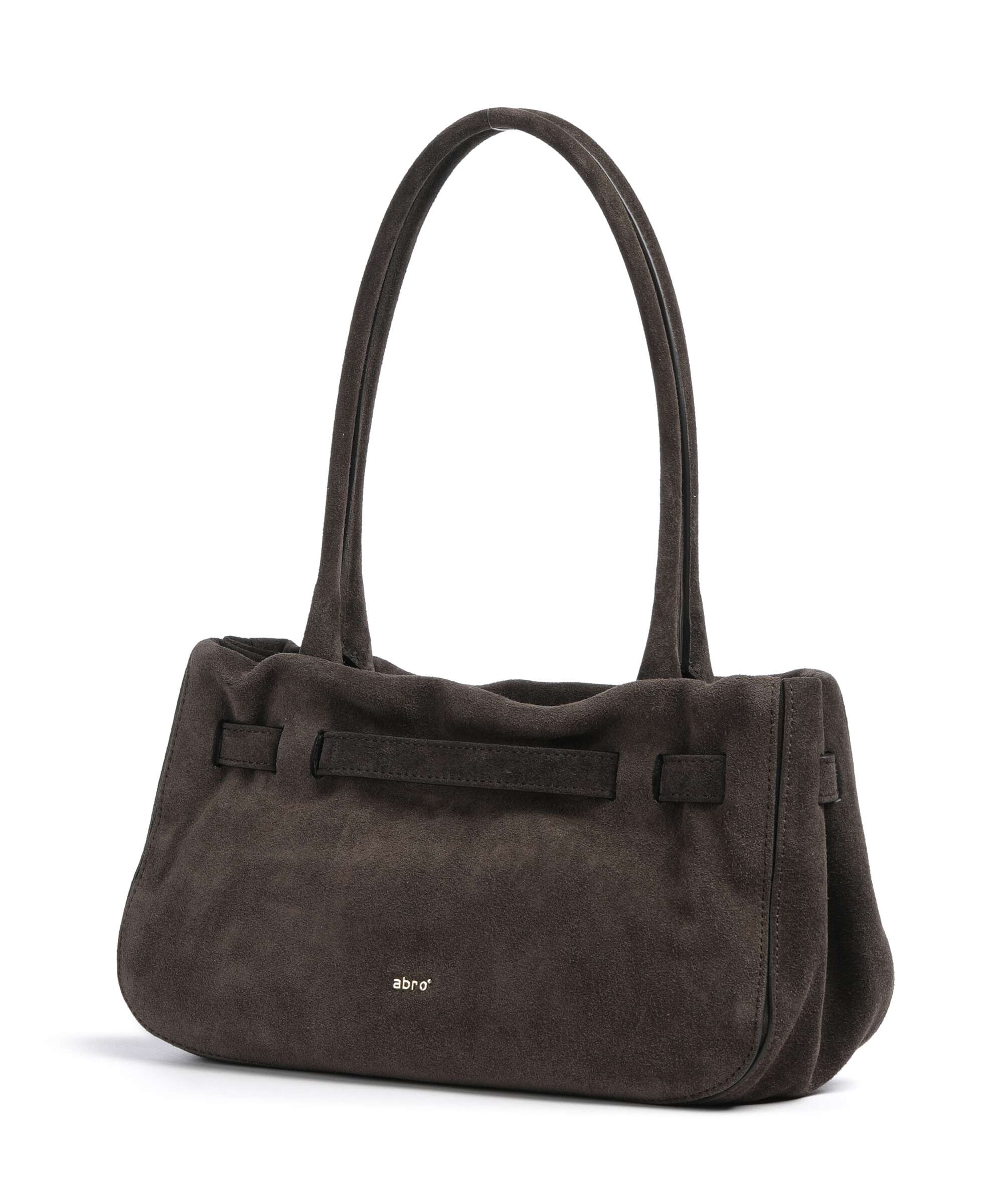 Abro Suede Jill Torba na ramię dark brown - Image 2