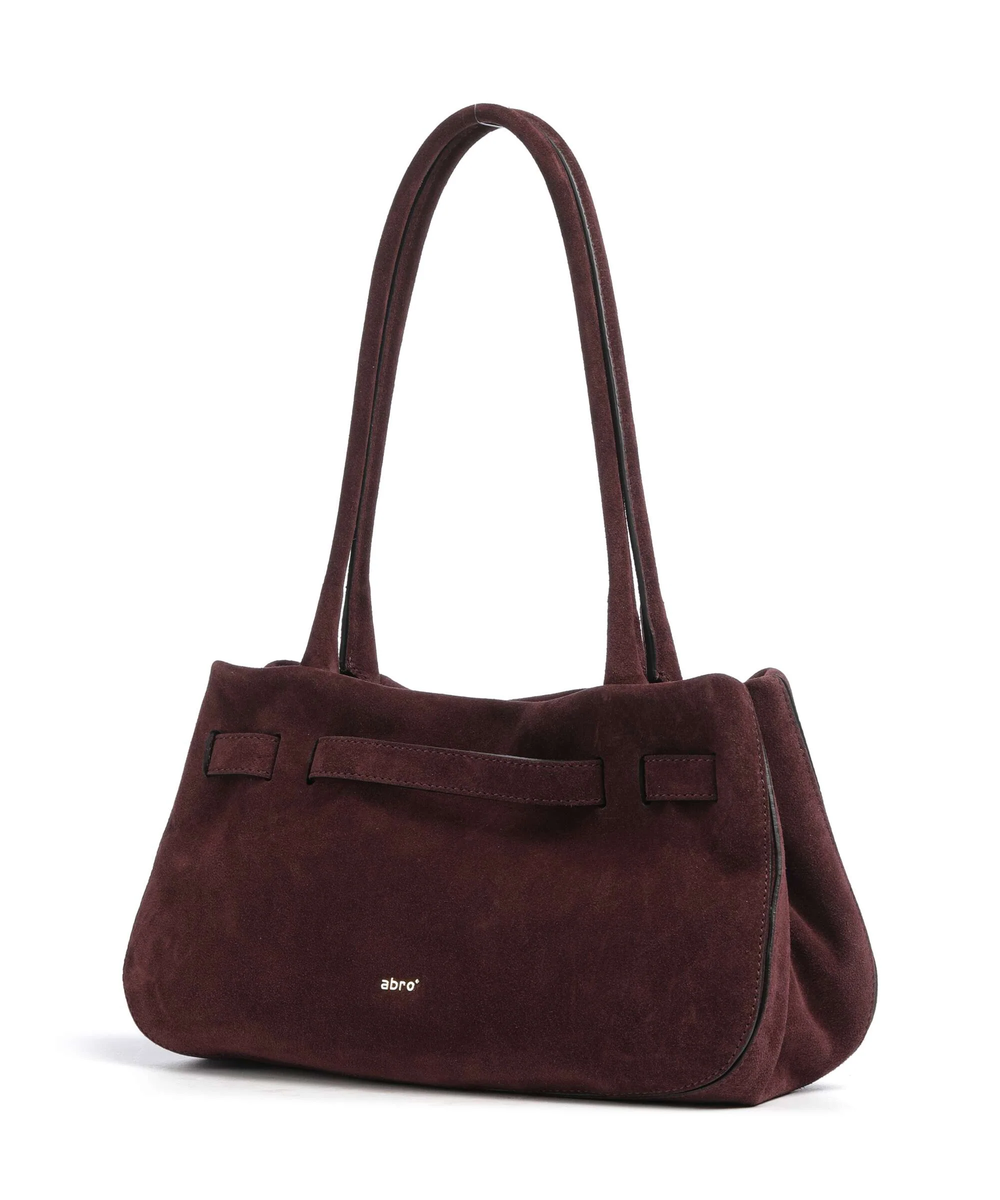 Abro Suede Jill Torba na ramię burgundy - Image 2
