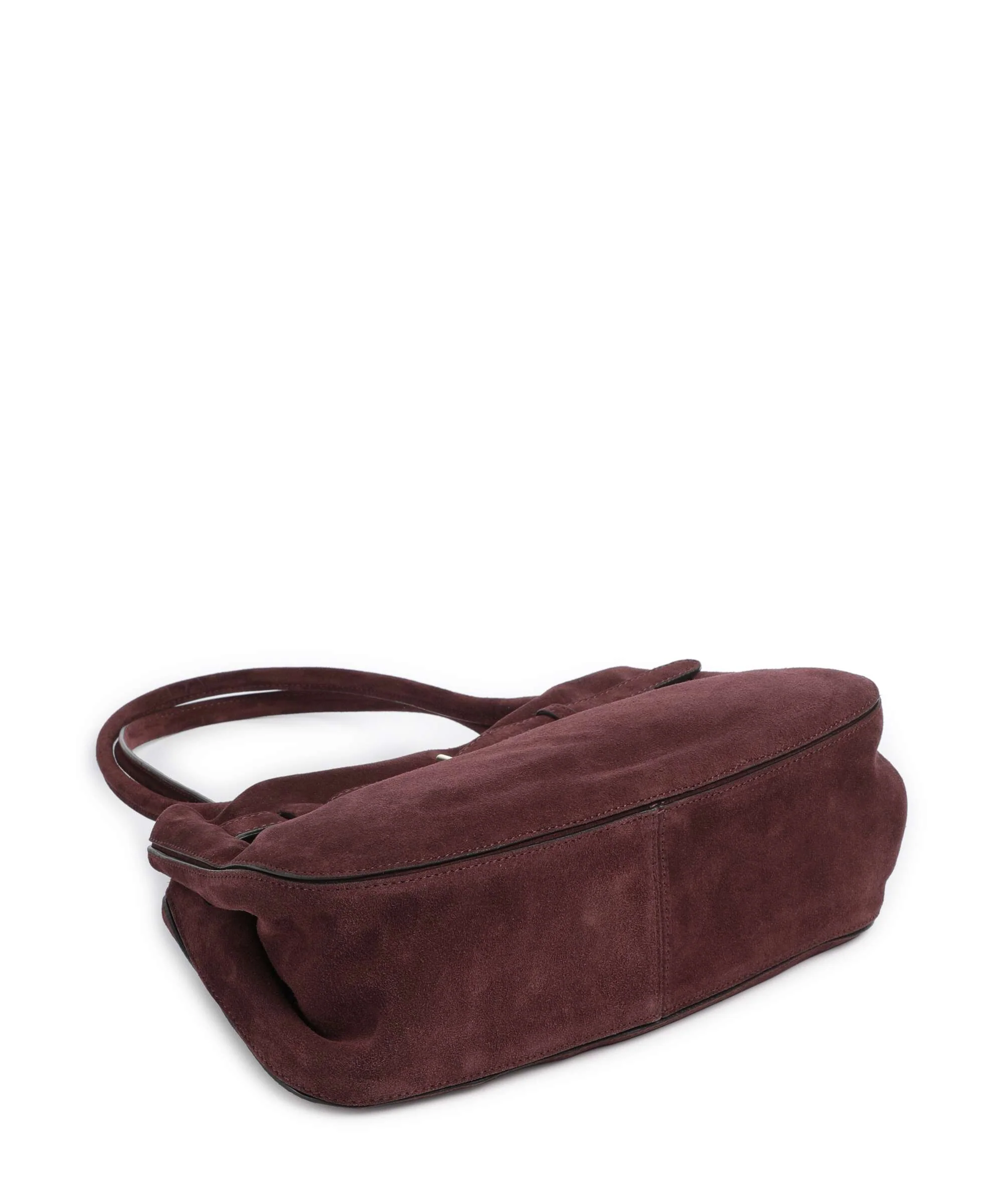 Abro Suede Jill Torba na ramię burgundy - Image 4