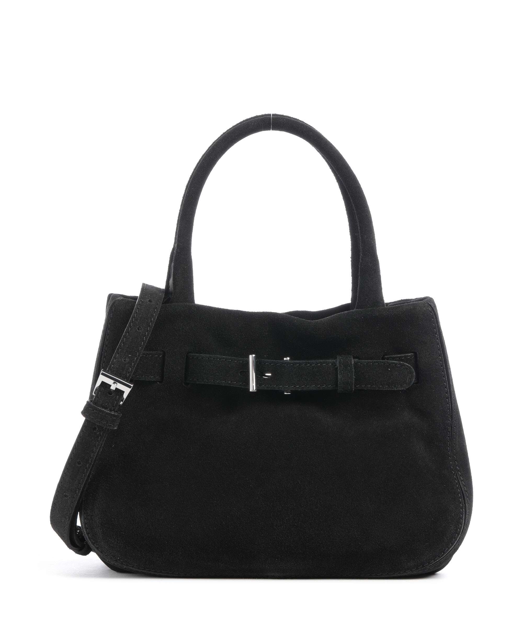 Abro Suede Jill Torebka black/nickel