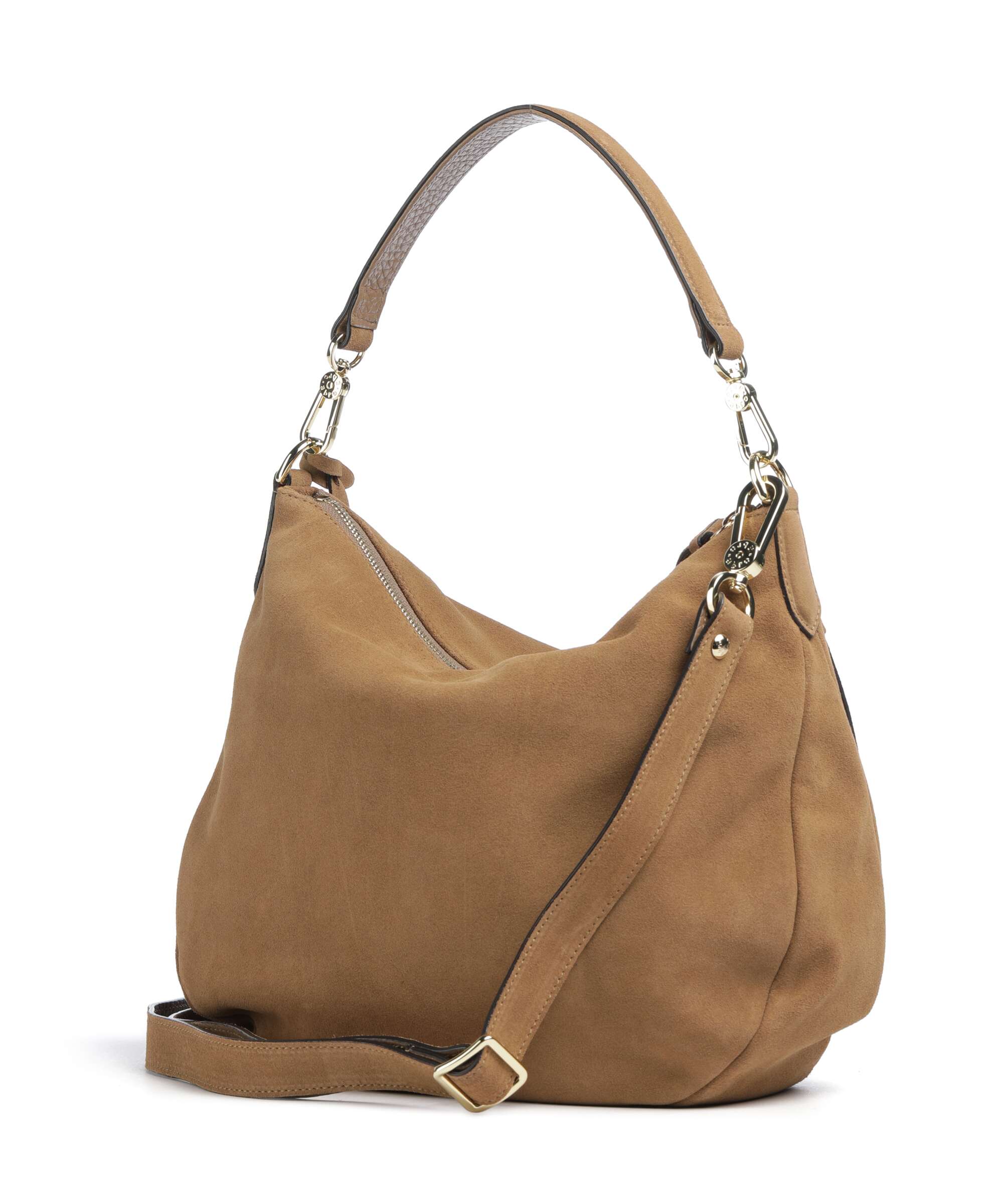 Abro Suede Juna Small Torebka worek cappuccino - Image 2