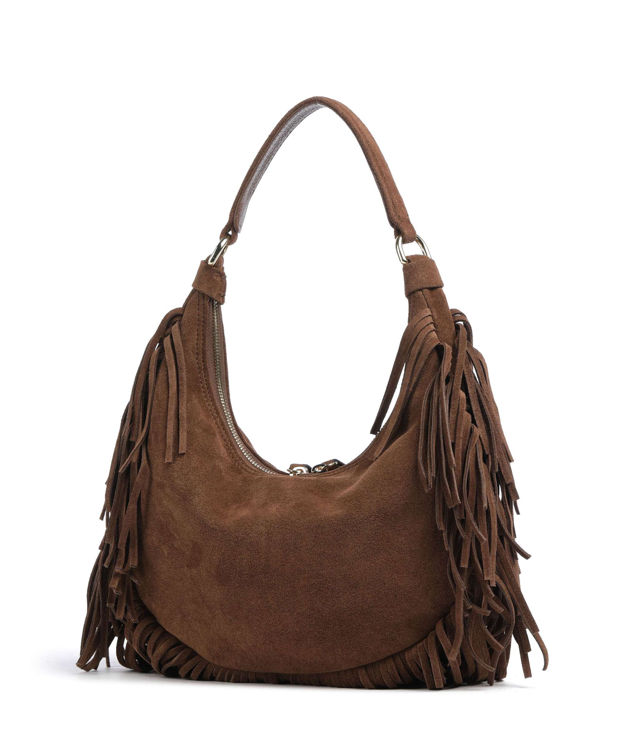 Abro Suede Nana Small Torebka worek wood - Image 2