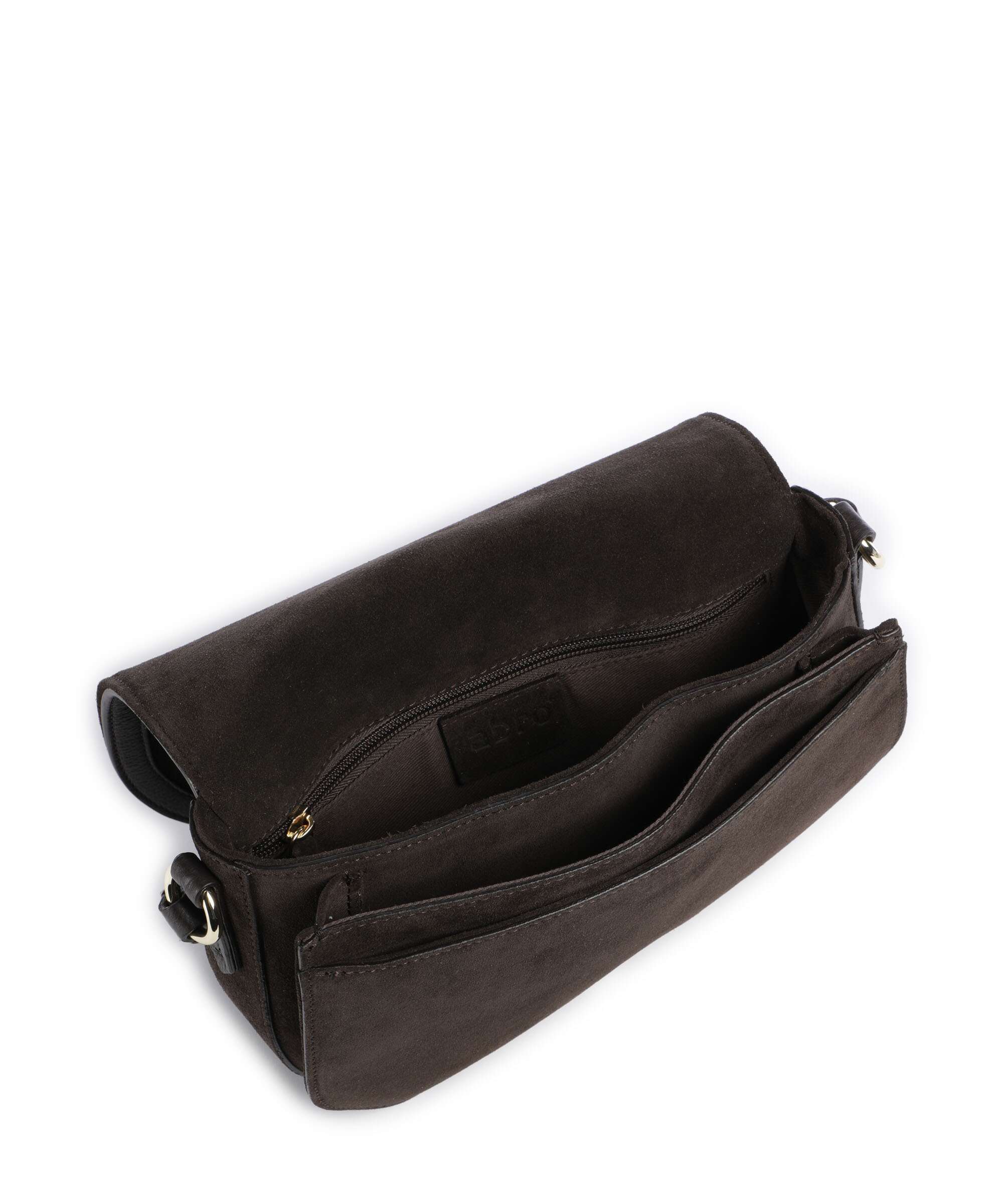 Abro Suede Rosalia Torba przez ramię dark brown - Image 5