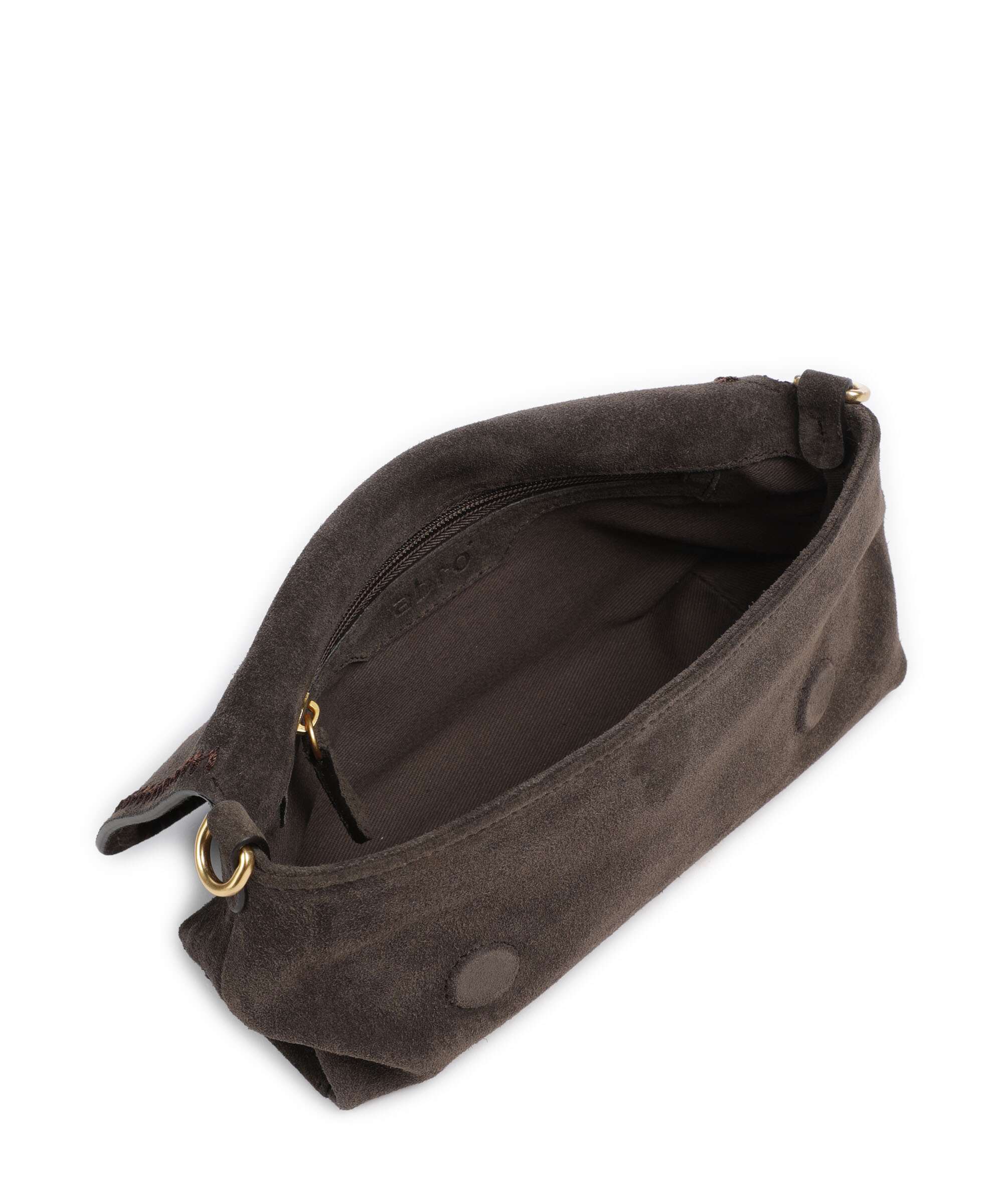Abro Suede Signature Torba na ramię dark brown - Image 6