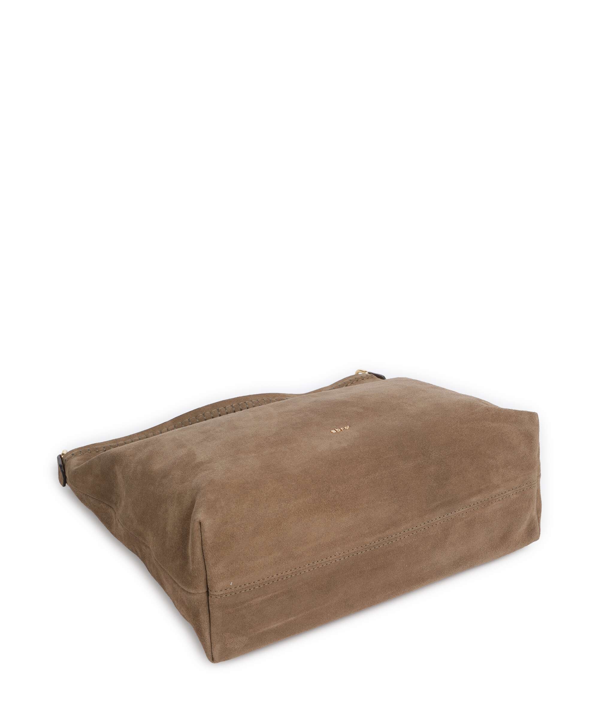 Abro Suede Signature Torebka worek khaki - Image 5