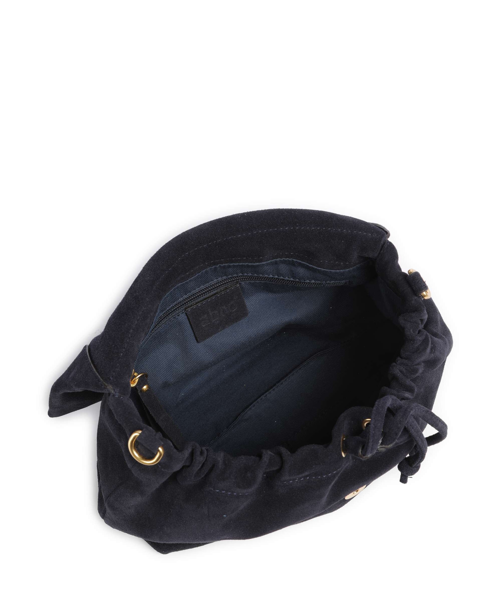 Abro Suede Temi Medium Torba na ramię navy - Image 6