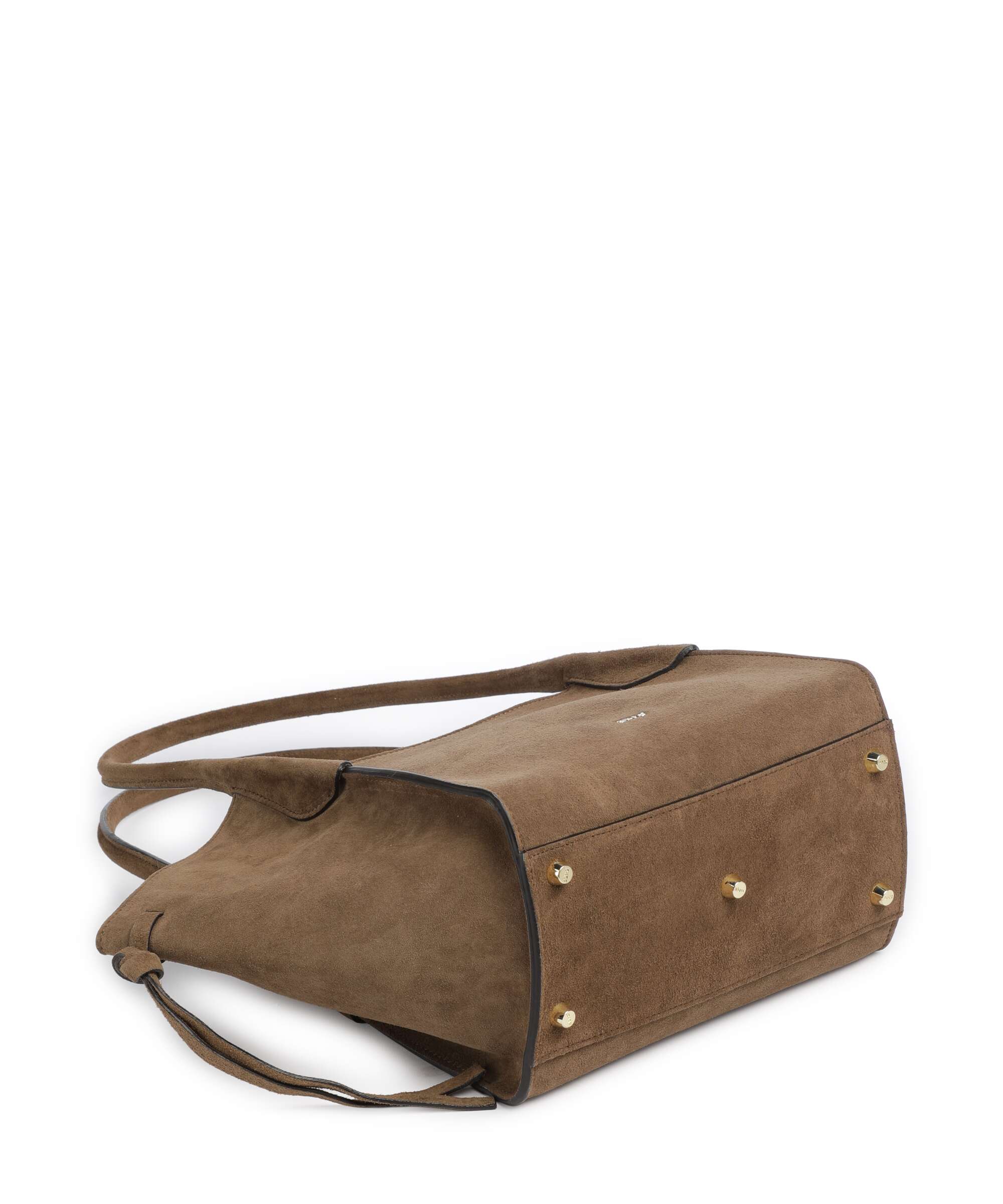 Abro Suede Vibe Small Torba na ramię khaki - Image 4