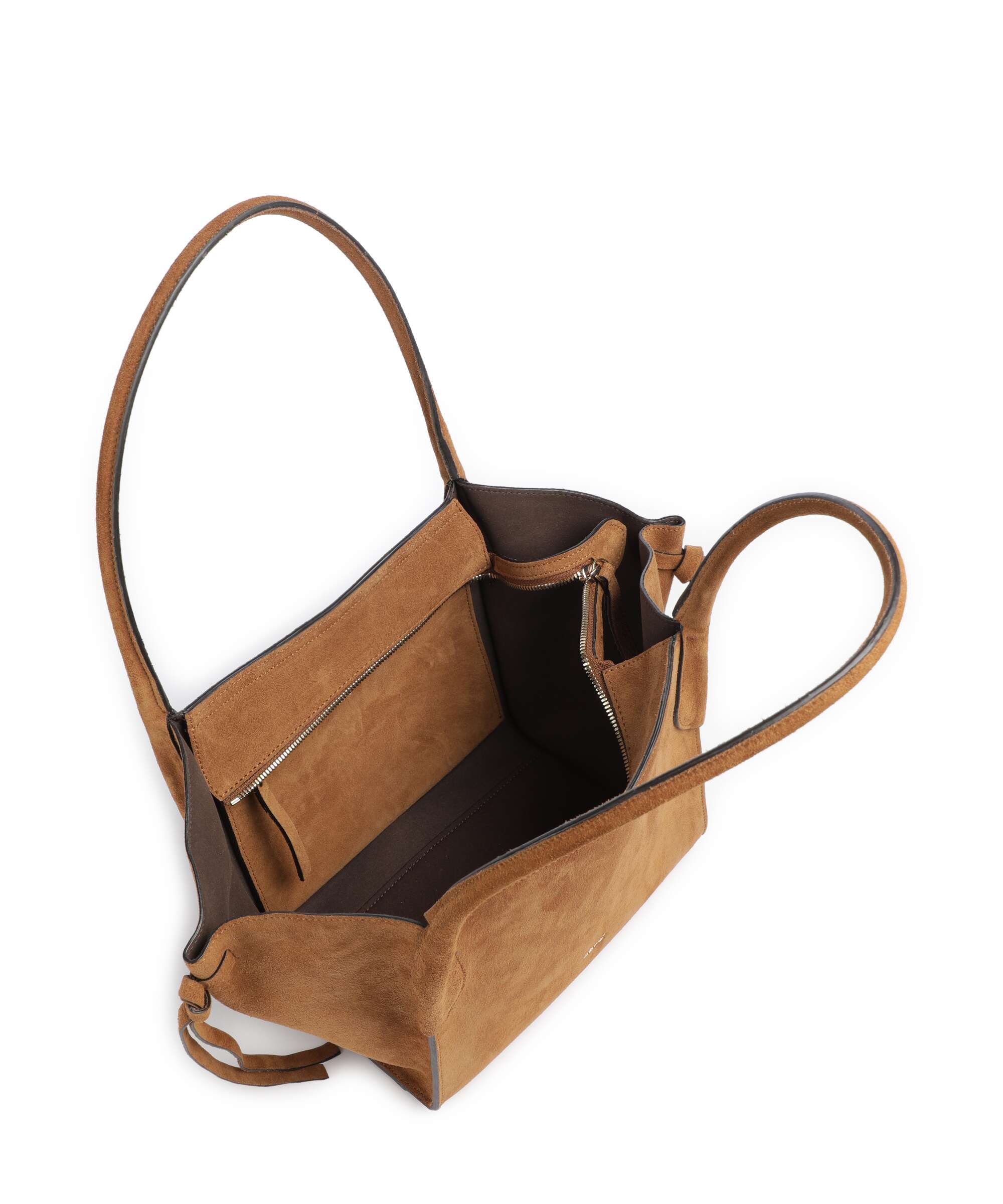 Abro Suede Vibe Small Torba na ramię cuoio - Image 5