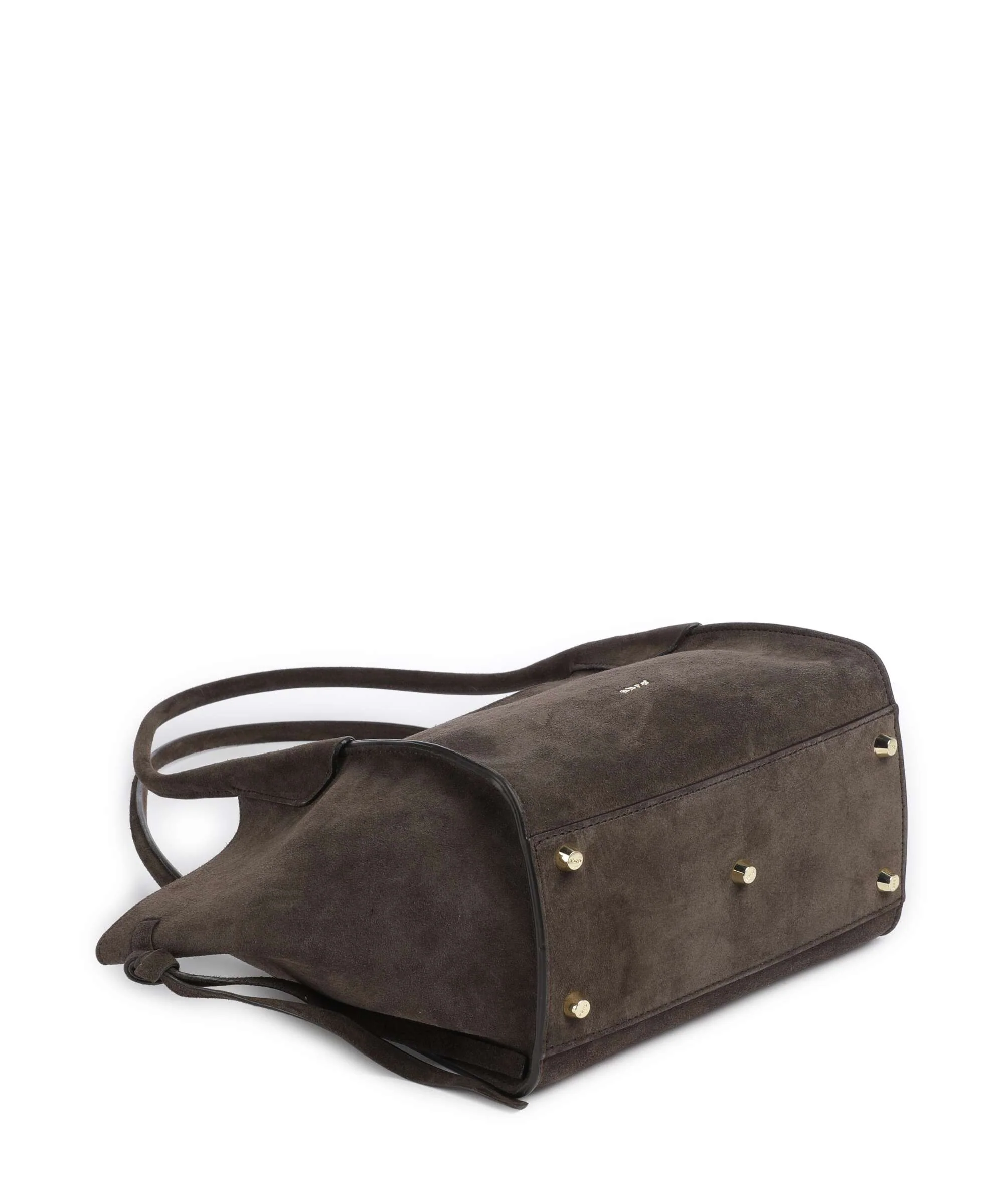 Abro Suede Vibe Small Torba na ramię dark brown - Image 4