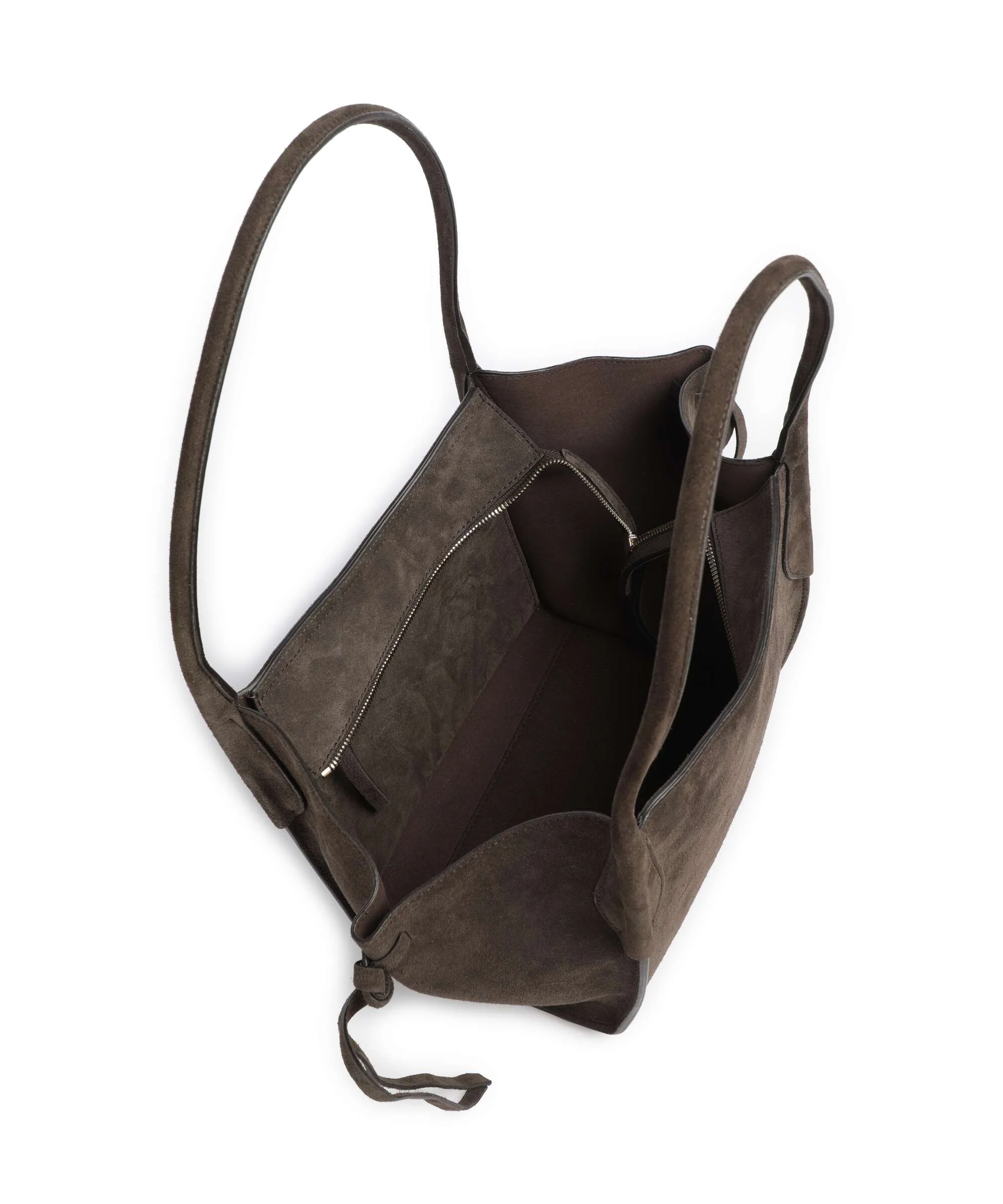 Abro Suede Vibe Small Torba na ramię dark brown - Image 5
